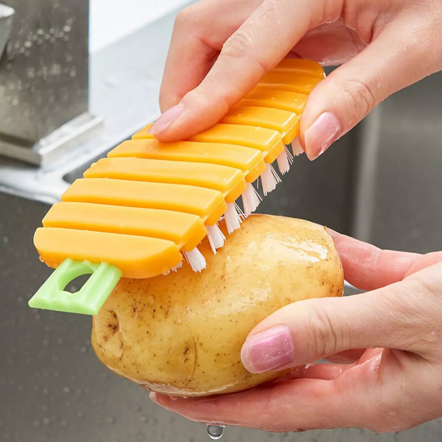 Best carrot-shaped vegetable scrub brush - brushes | 2025 | fast shipping