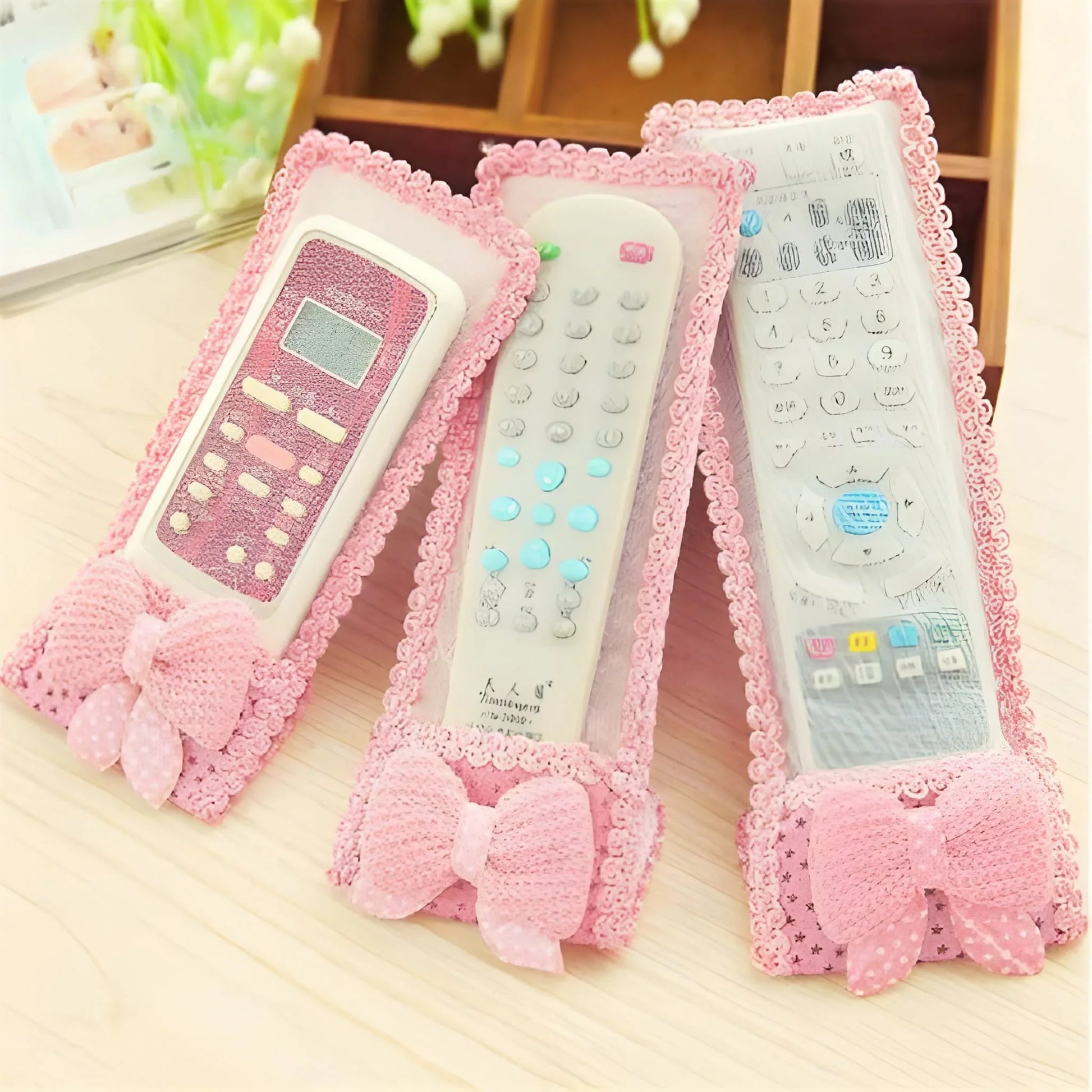 Cartoon Cloth Lace Remote Control Cover - Health & Personal Care
