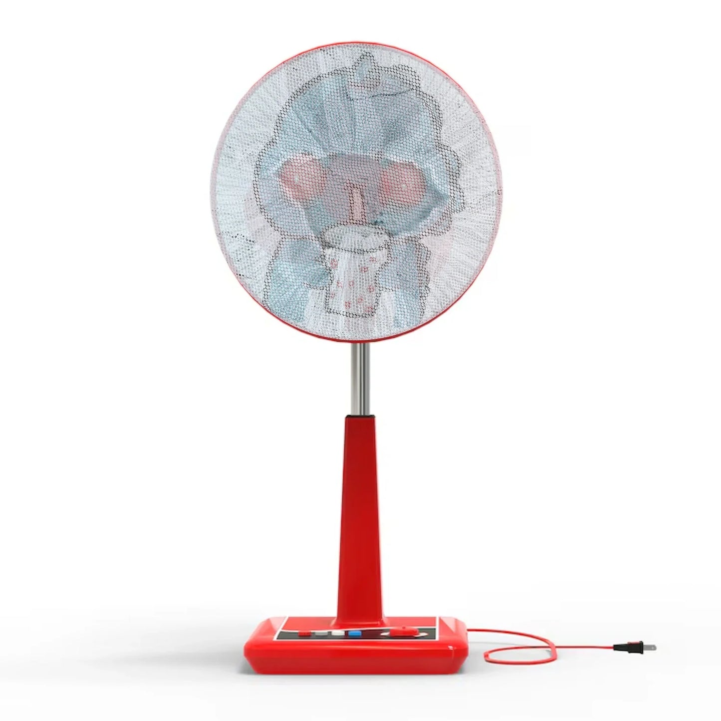 Best cartoon mesh fan cover (1 pc) - accessories | 2025 | fast shipping