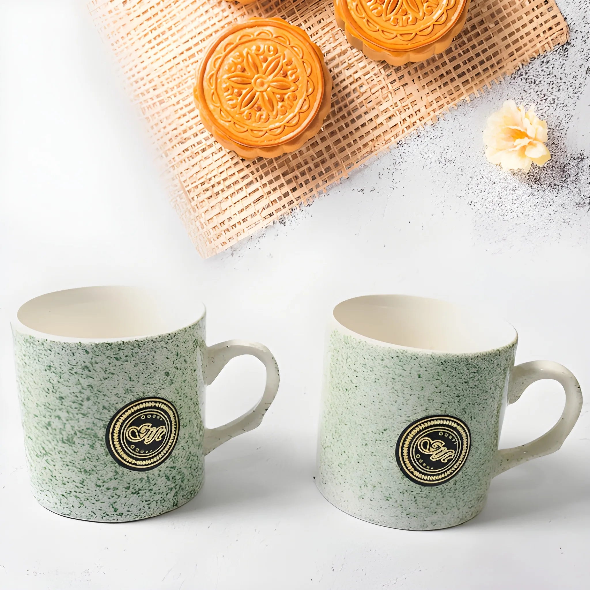 Best ceramic cup set with platter - coffee & tea cups | 2025 | fast shipping