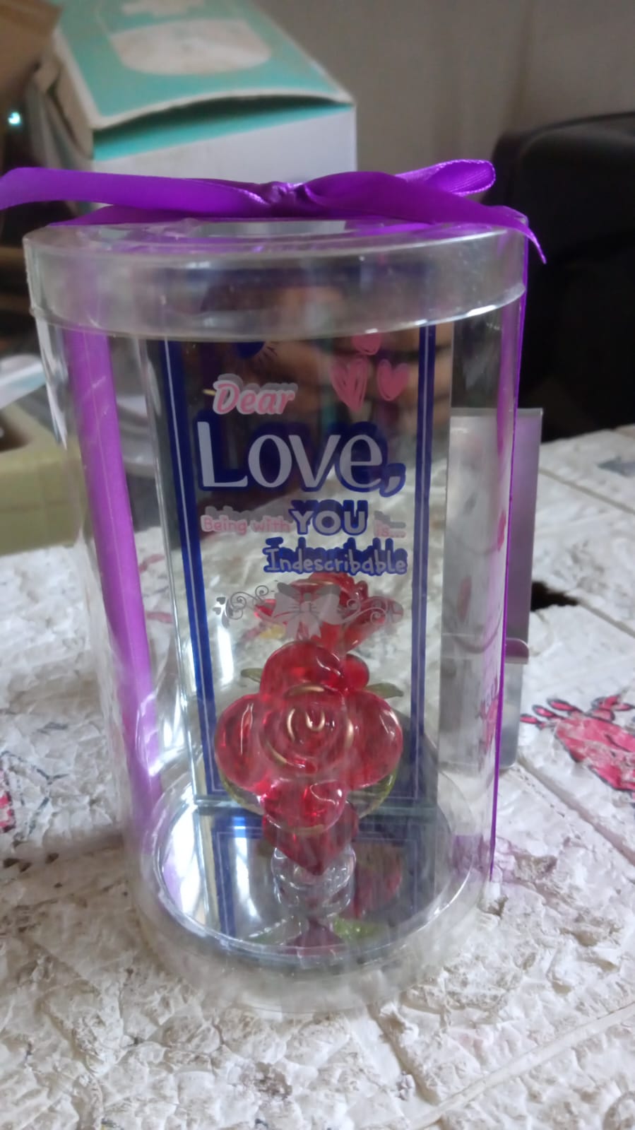 Lovely Rose Showpiece