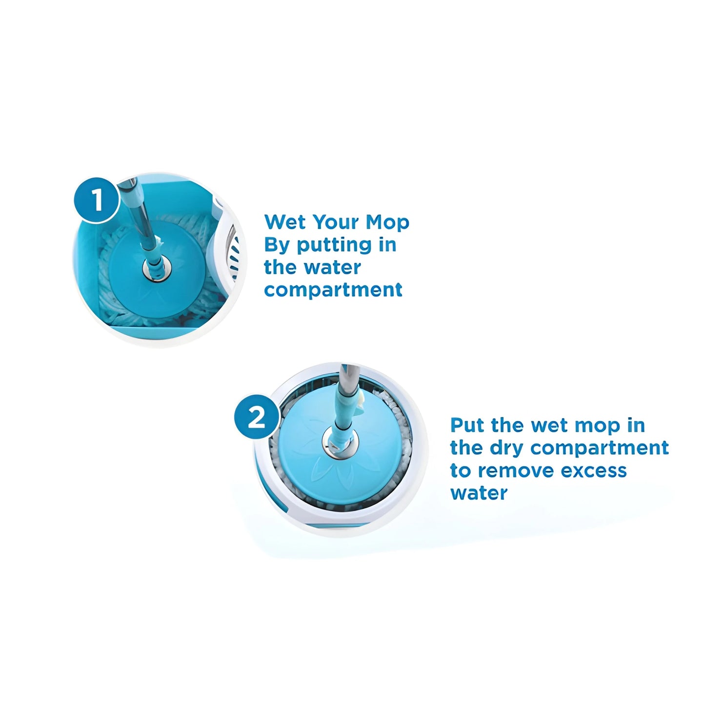 Best 360° spin mop with wheels - mops | 2025 | fast shipping