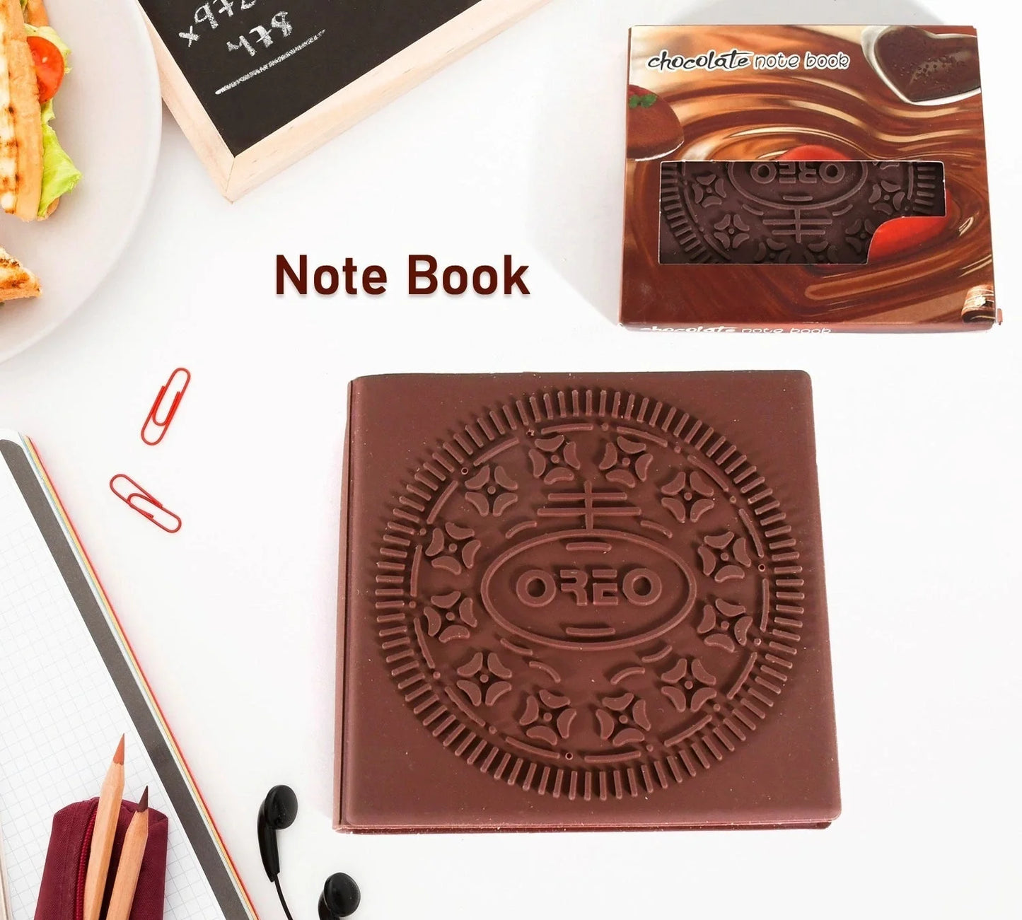 Chocolate Scented Diary Notebook – 80 Pages - Office