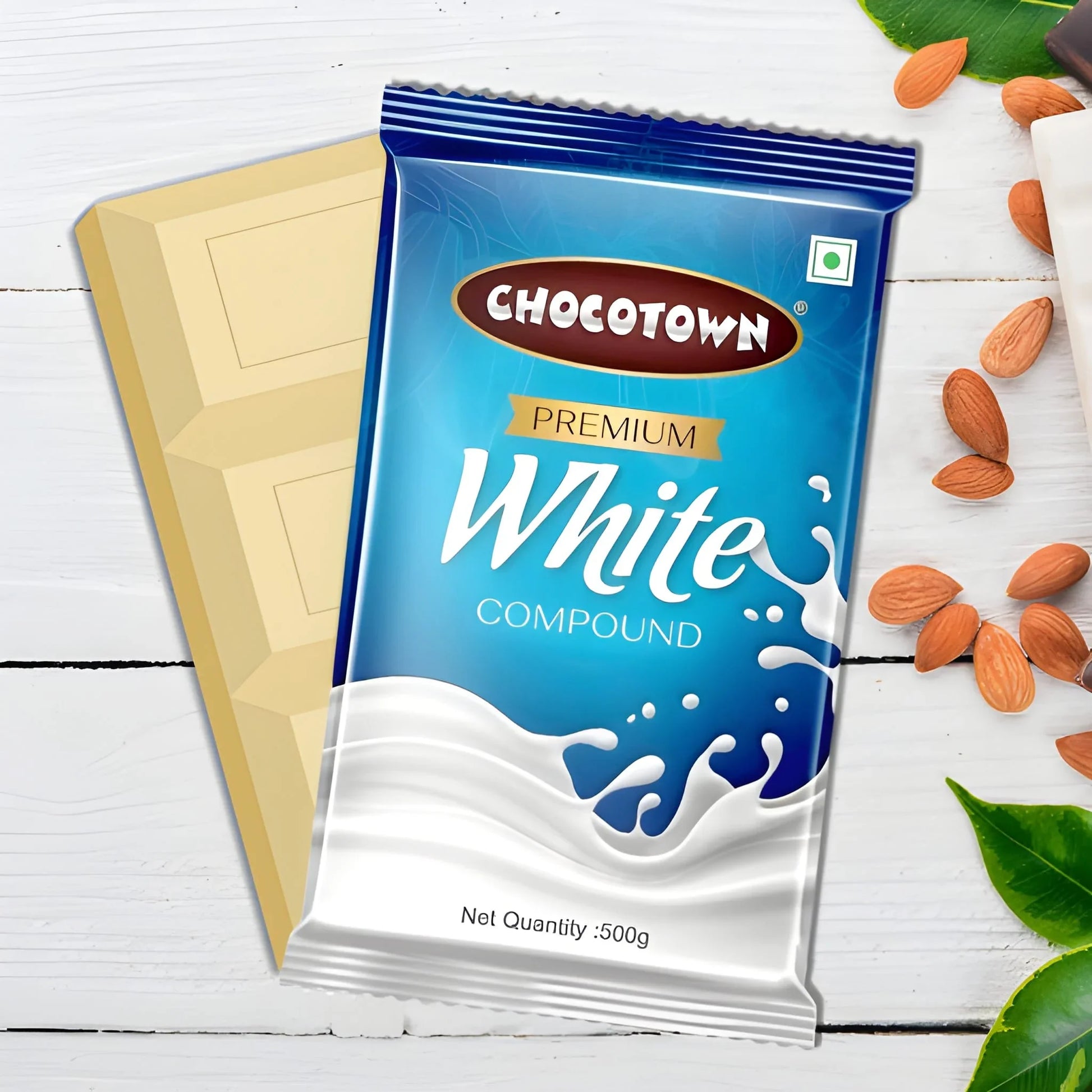 Best chocotown premium white choco compound slab - food & beverage carriers | 2025 | fast shipping