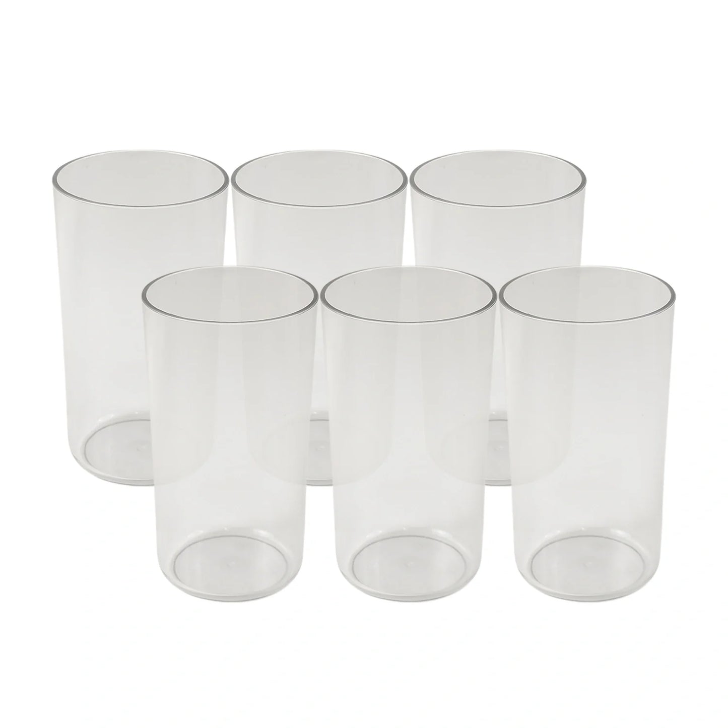 Best clear 6-piece plastic tumbler set - tumblers | 2025 | fast shipping