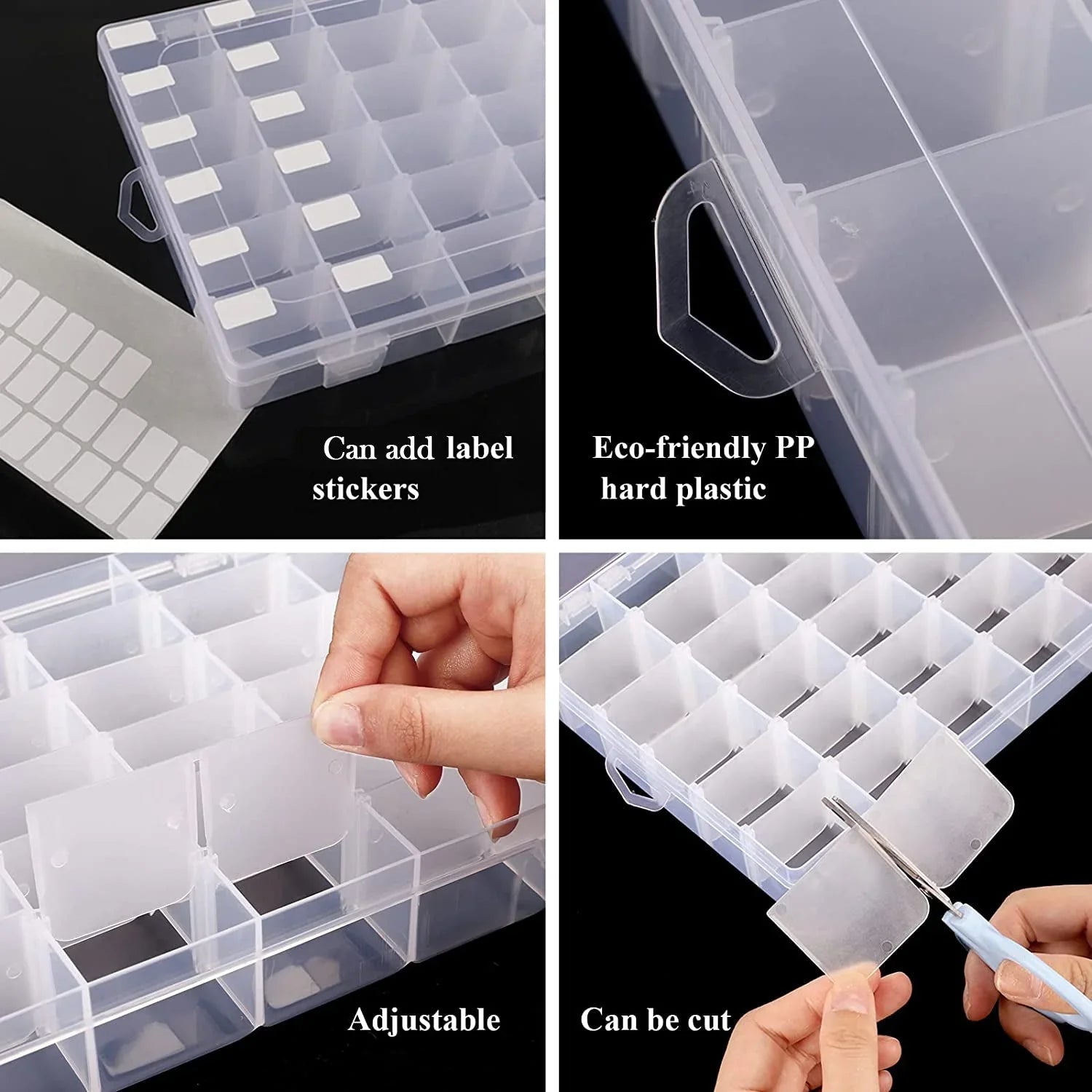 Best clear adjustable organizer box - jewelry boxes | 2025 | fast shipping