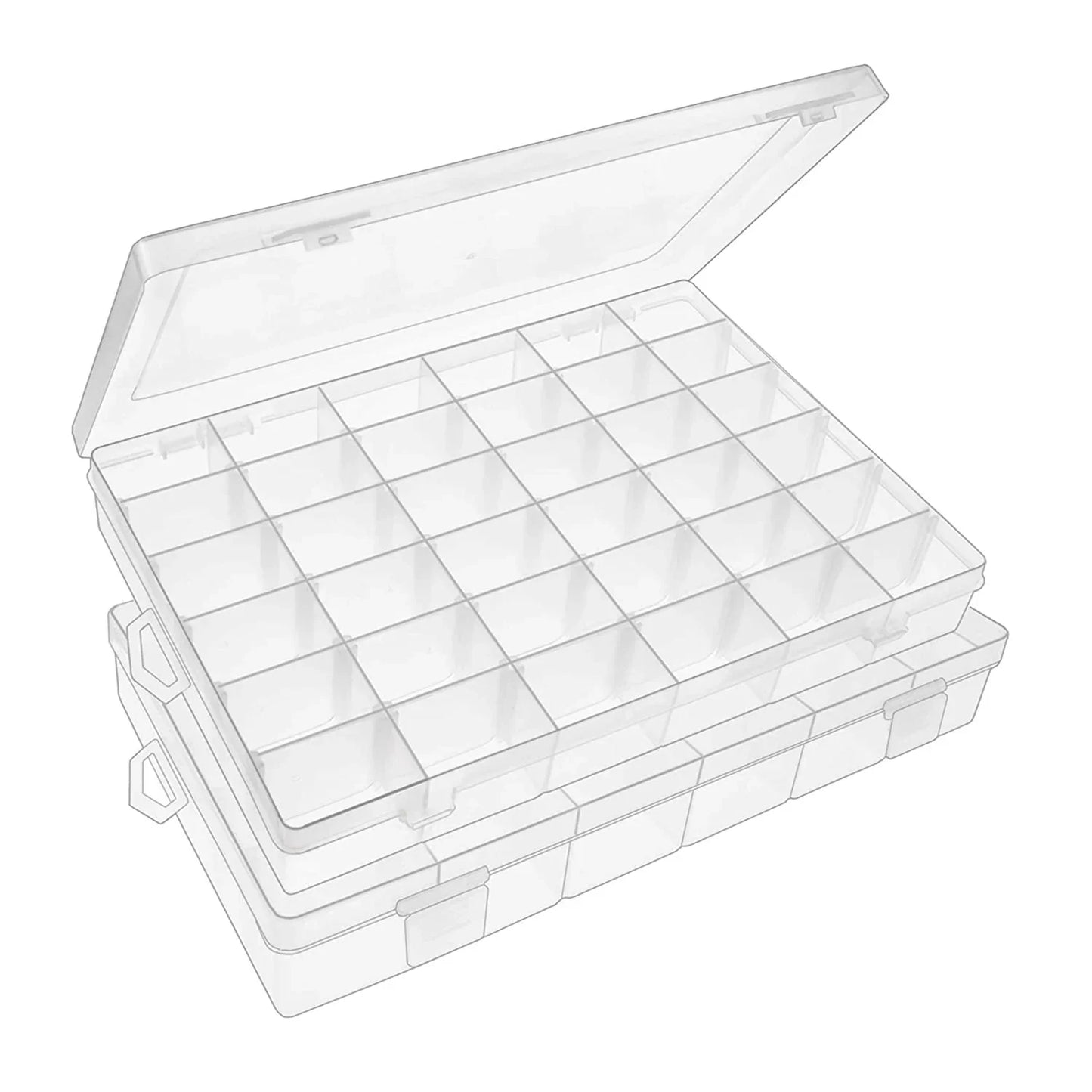 Best clear adjustable organizer box - jewelry boxes | 2025 | fast shipping