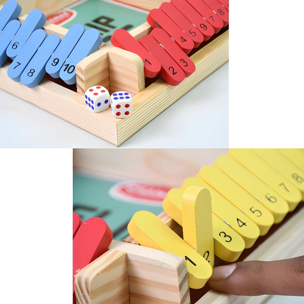 Best wooden shut the box game - dice sets & games | 2025 | fast shipping