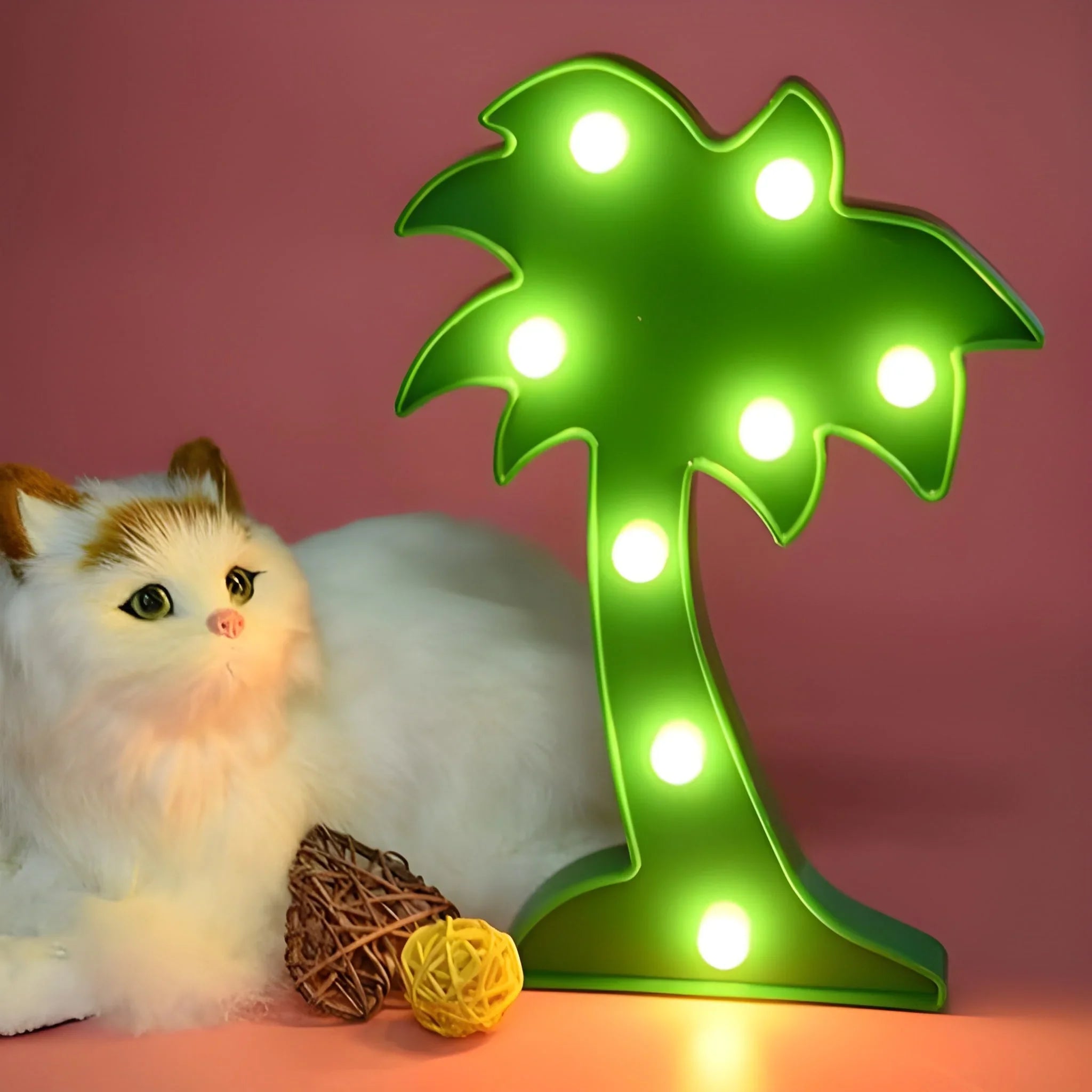 Best coconut tree led night light table lamp - home & garden | 2025 | fast shipping