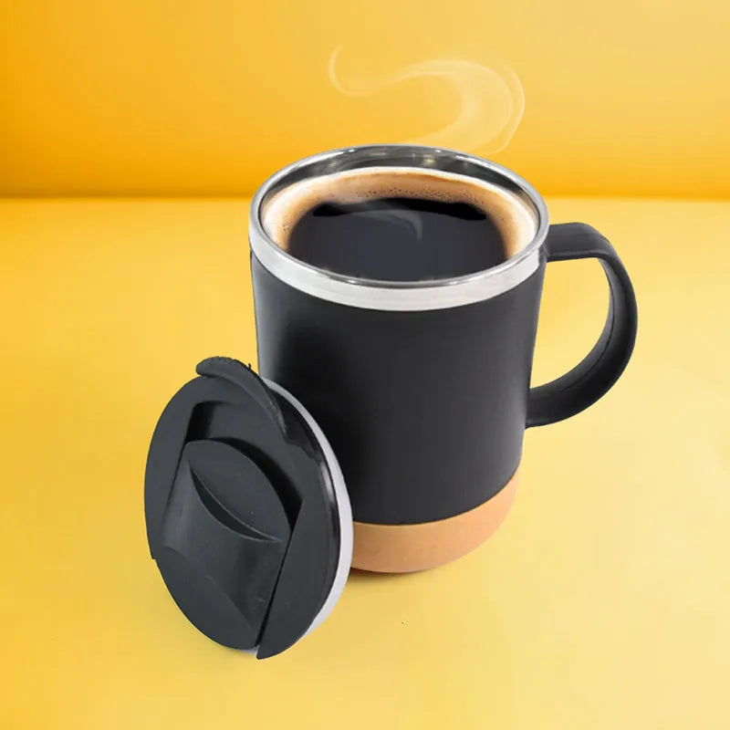Best coffee mug with lid (approx 350ml) - mugs | 2025 | fast shipping