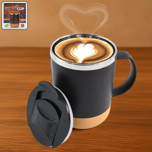 Best coffee mug with lid (approx 350ml) - mugs | 2025 | fast shipping