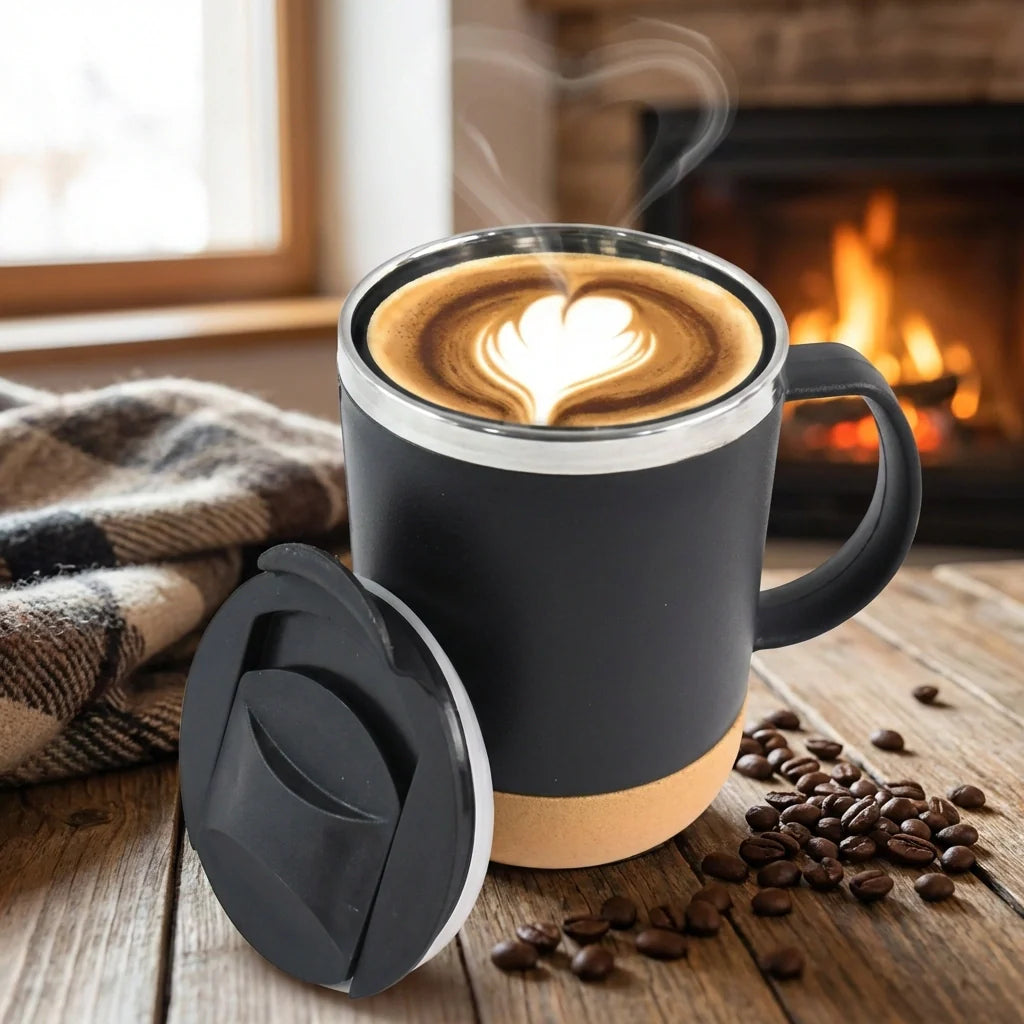 Best coffee mug with lid (approx 350ml) - mugs | 2026 | fast shipping
