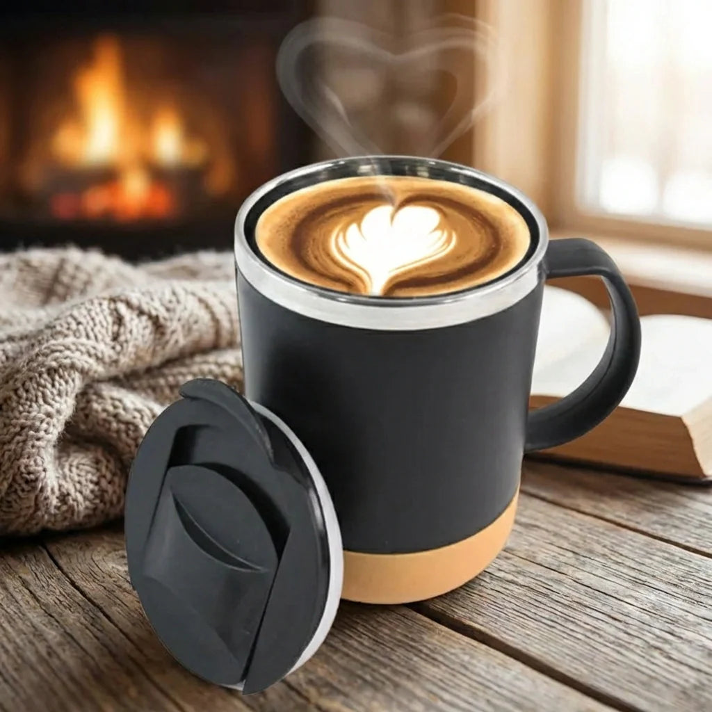 Best coffee mug with lid (approx 350ml) - mugs | 2026 | fast shipping