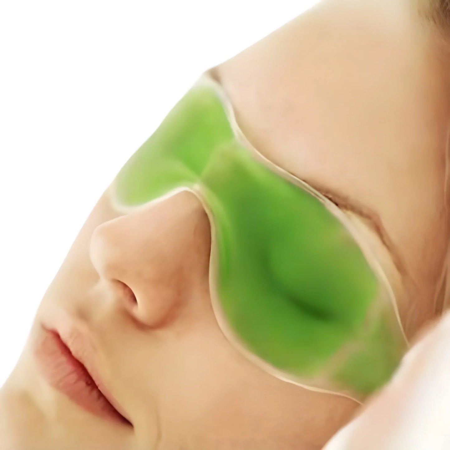 Cold Eye Mask With Stick-on Straps - Health & Personal Care