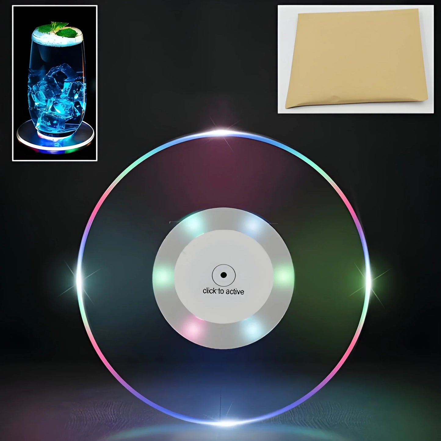 Best color-changing led party coasters - 2025 | fast shipping