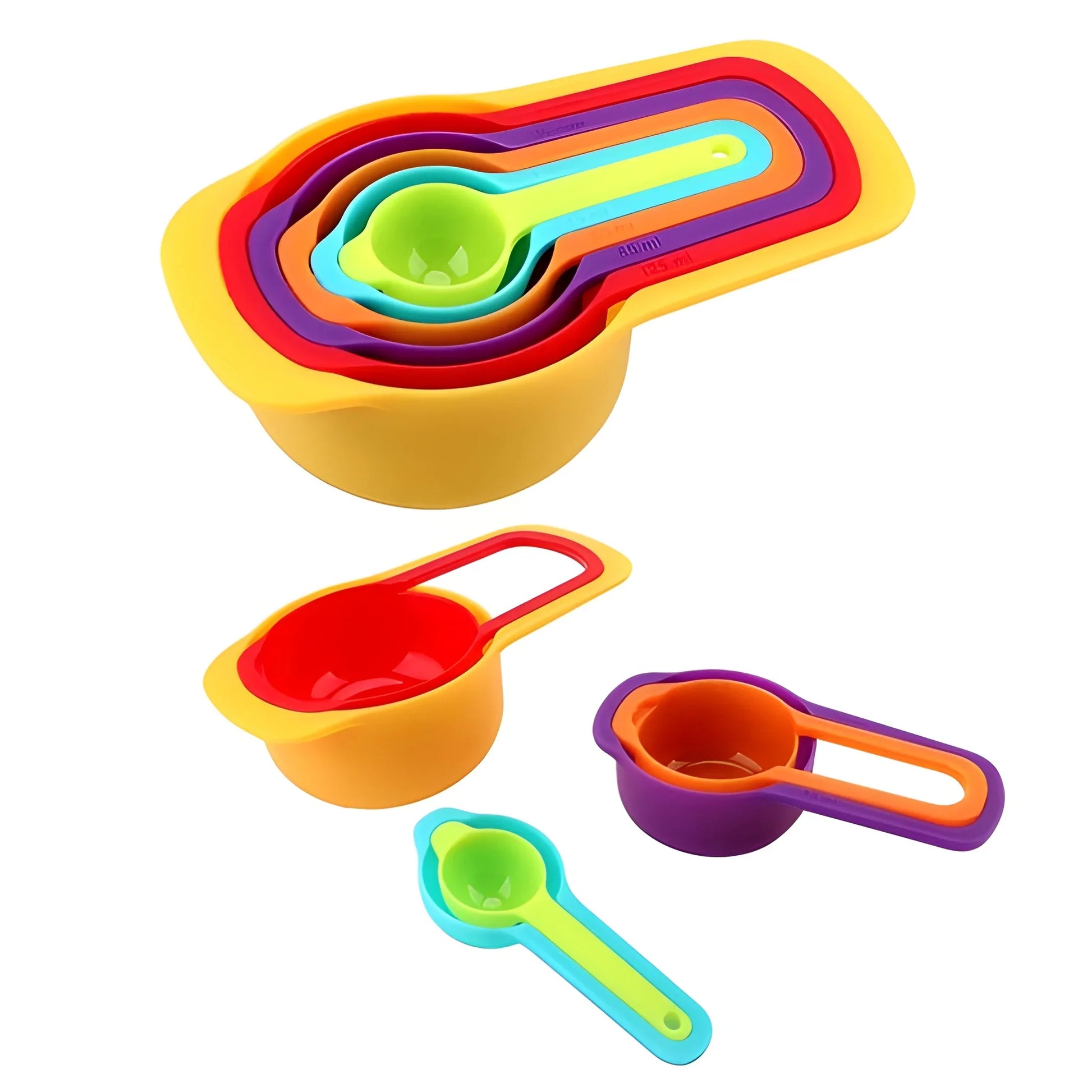 Best color-coded measuring spoons - cups | 2025 | fast shipping