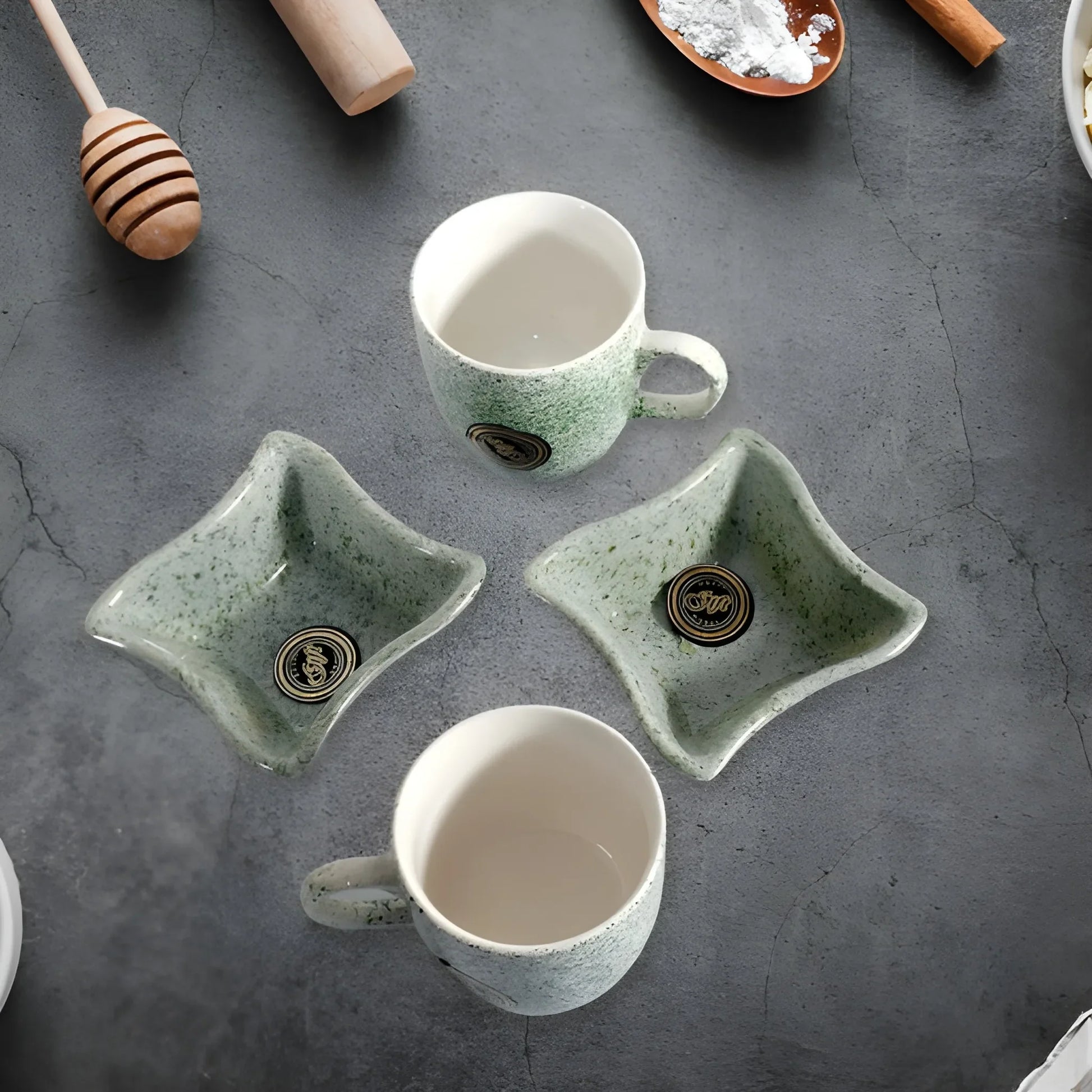Best colorful ceramic cup & bowl set - coffee tea cups | 2025 | fast shipping