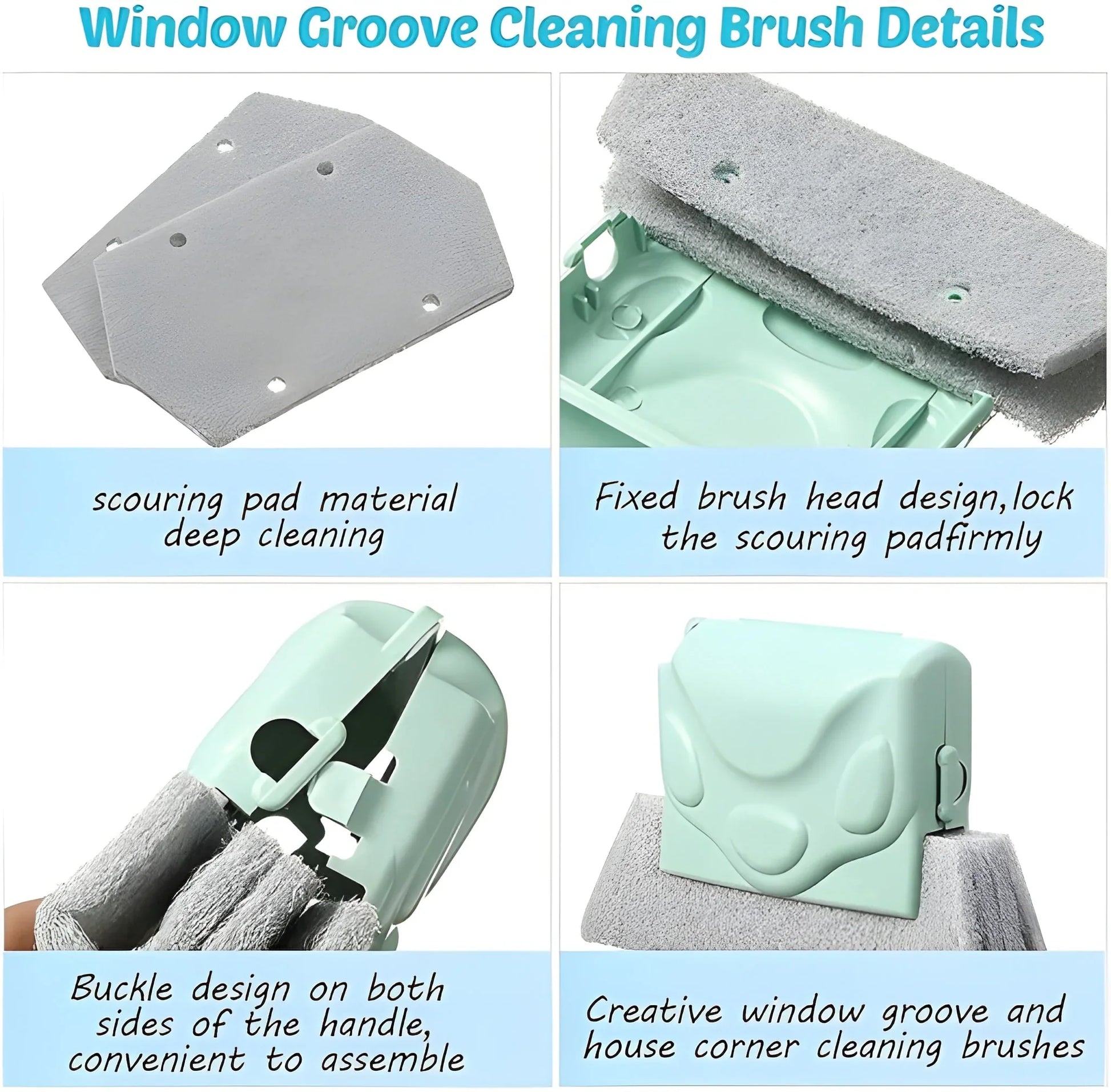 Best creative window groove cleaning brush - home & garden | 2025 | fast shipping