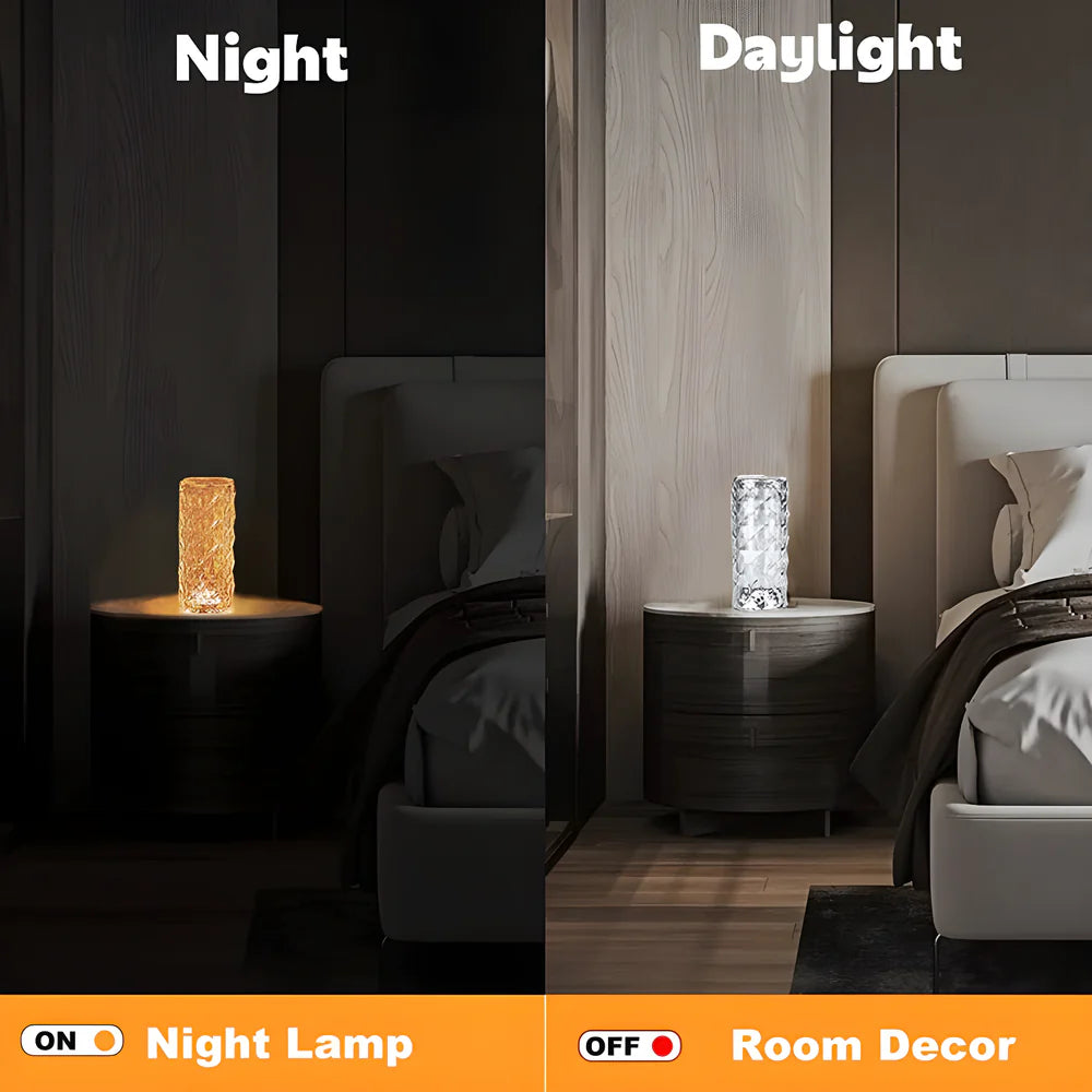 Best crystal rose lamp - night lights & ambient lighting | 2025 | fast shipping