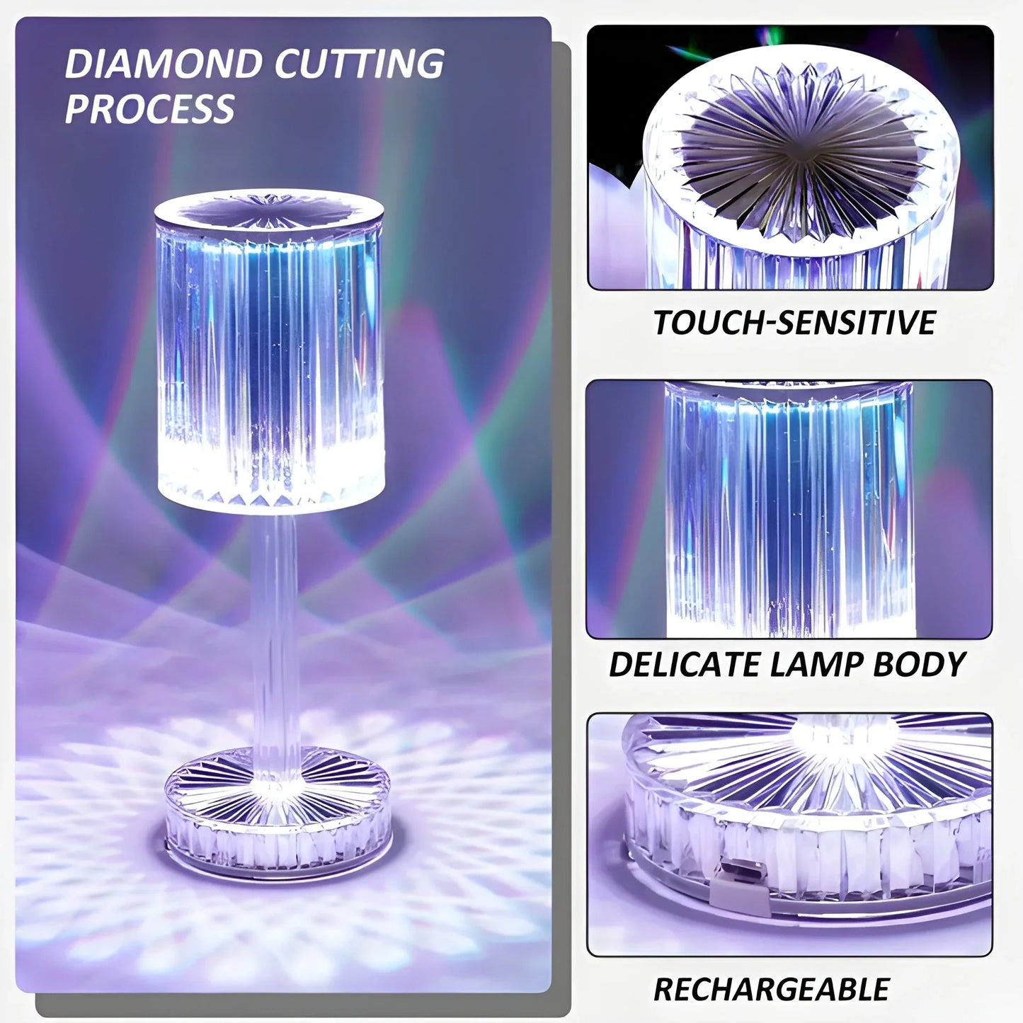 Best crystal touch table lamp - 2025 | fast shipping