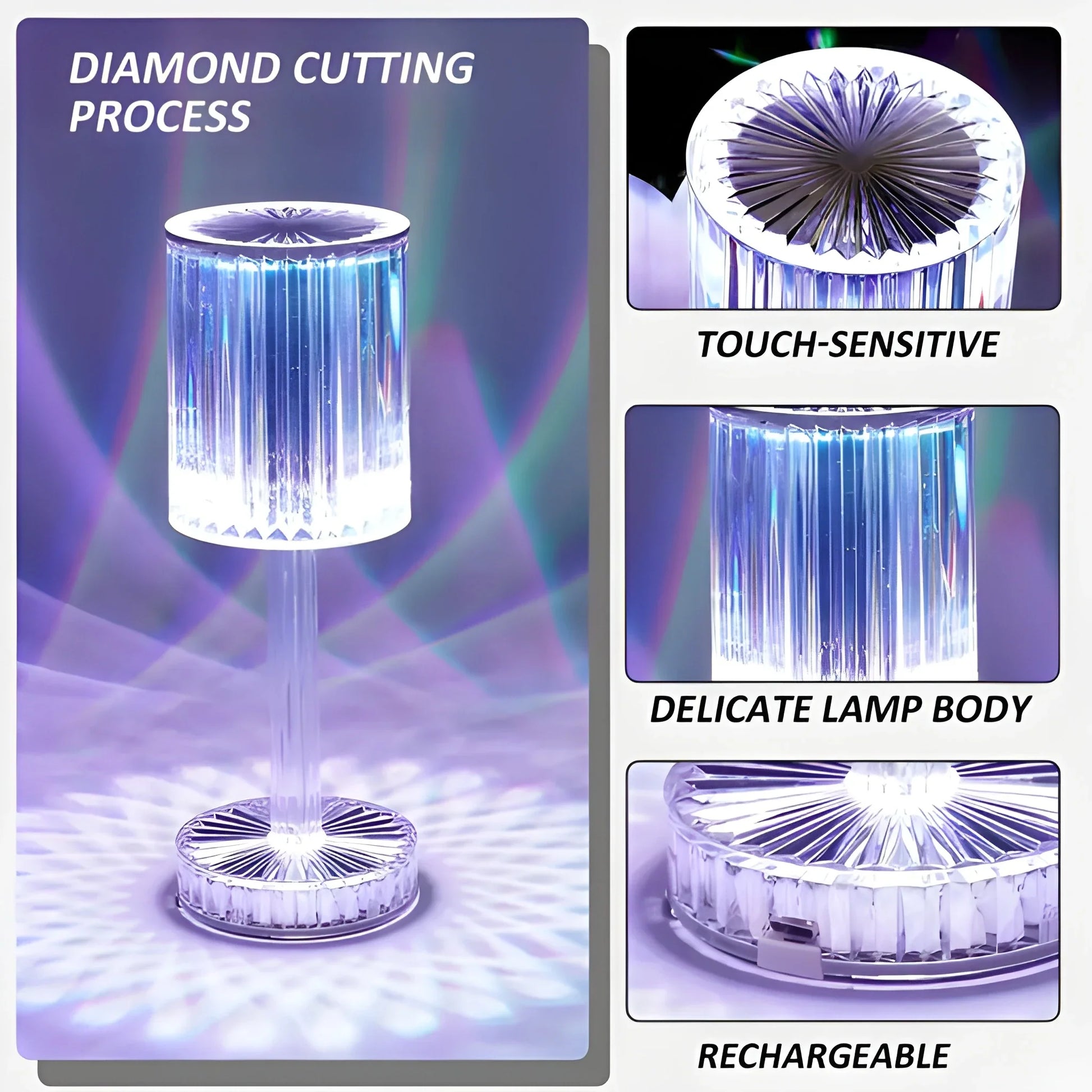 Best crystal touch table lamp - 2025 | fast shipping