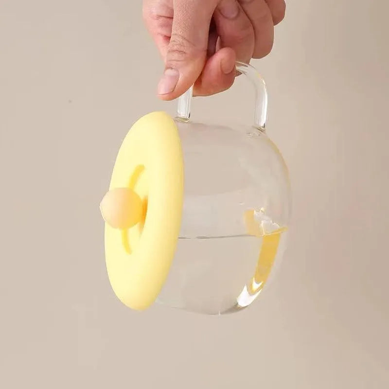 Cup Mug Lid Dust Proof Silicone Rubber Airtight Seal - Home & Kitchen