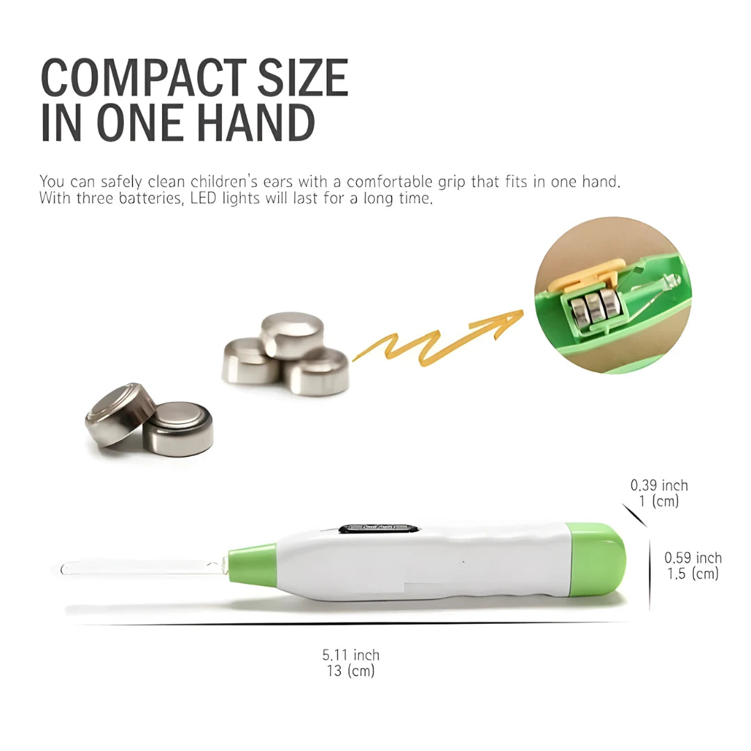 LED Ear Cleaner Kit with Light - Health & Personal Care