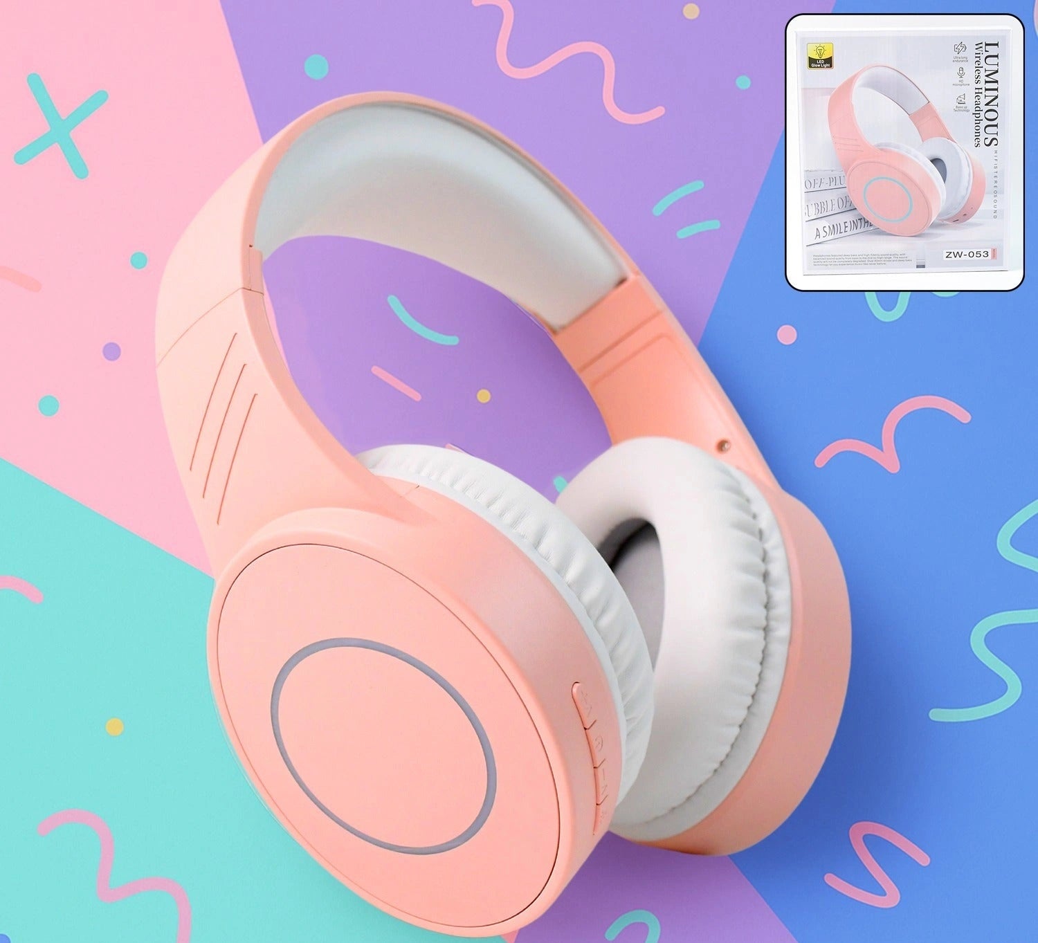 Zw-053 wireless bluetooth headphones