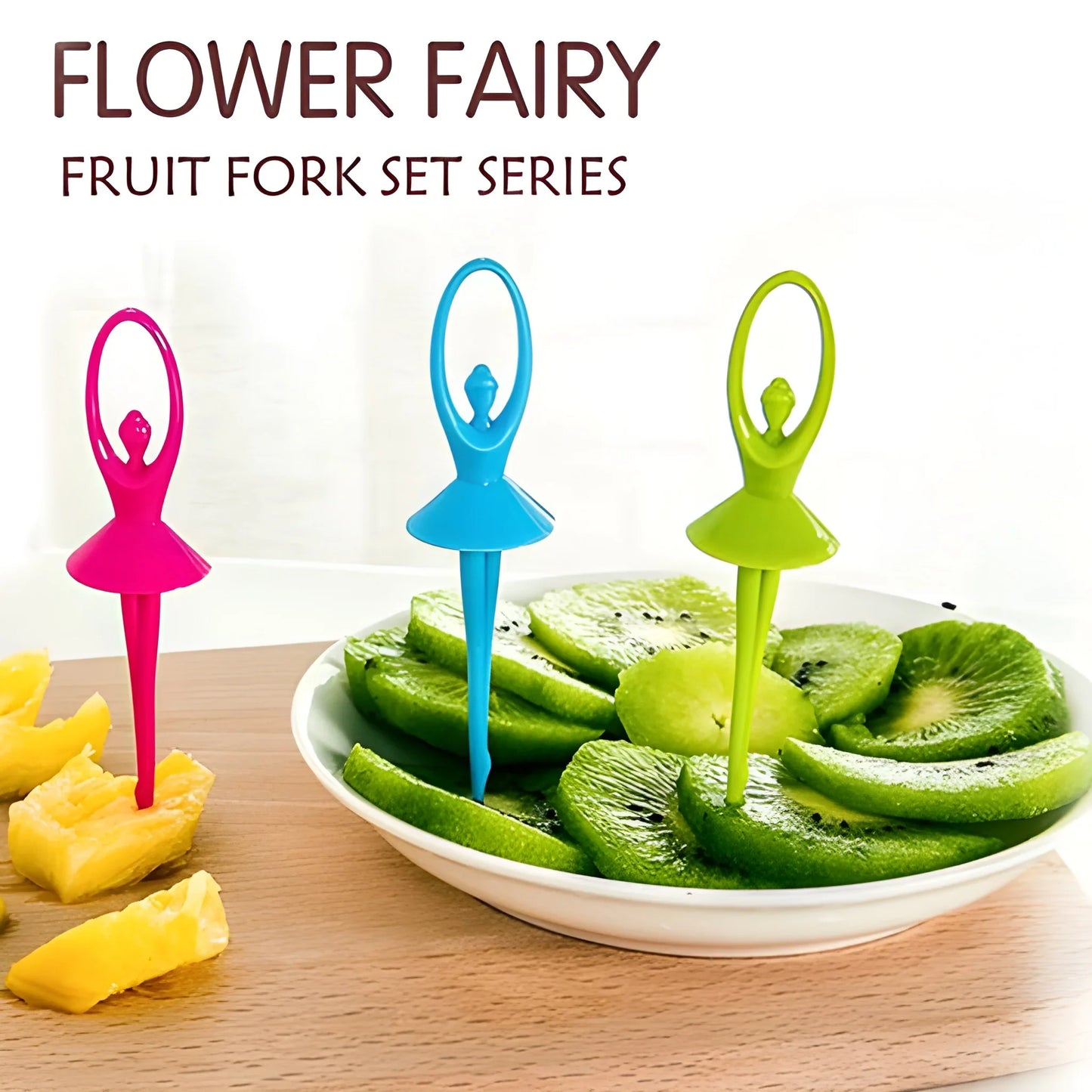 Dancing Doll Fruit Forks - Home & Kitchen
