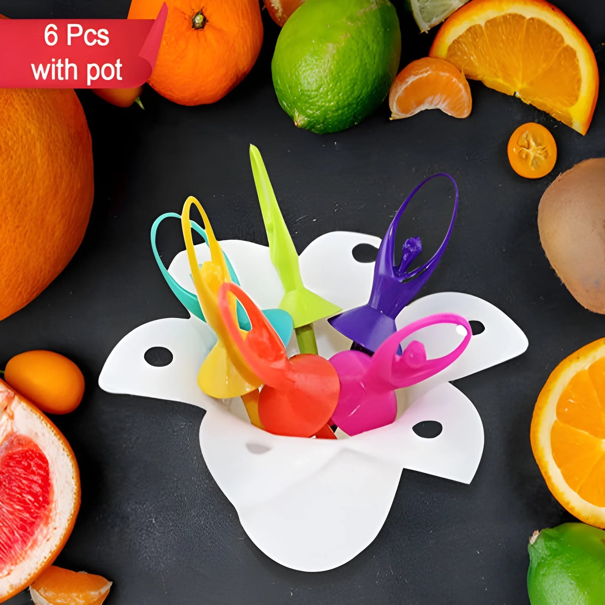 Dancing Doll Fruit Forks - Home & Kitchen