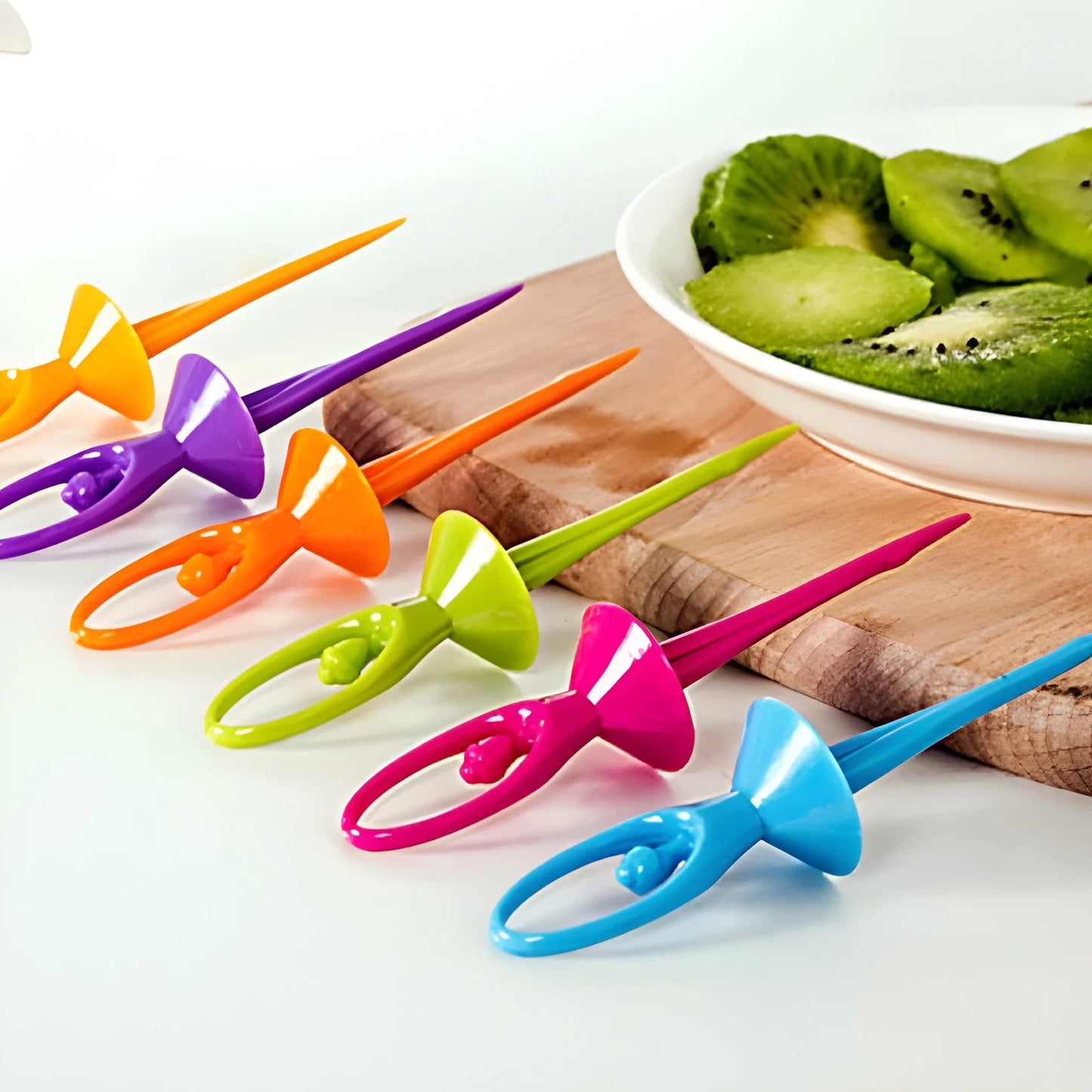 Dancing Doll Fruit Forks - Home & Kitchen
