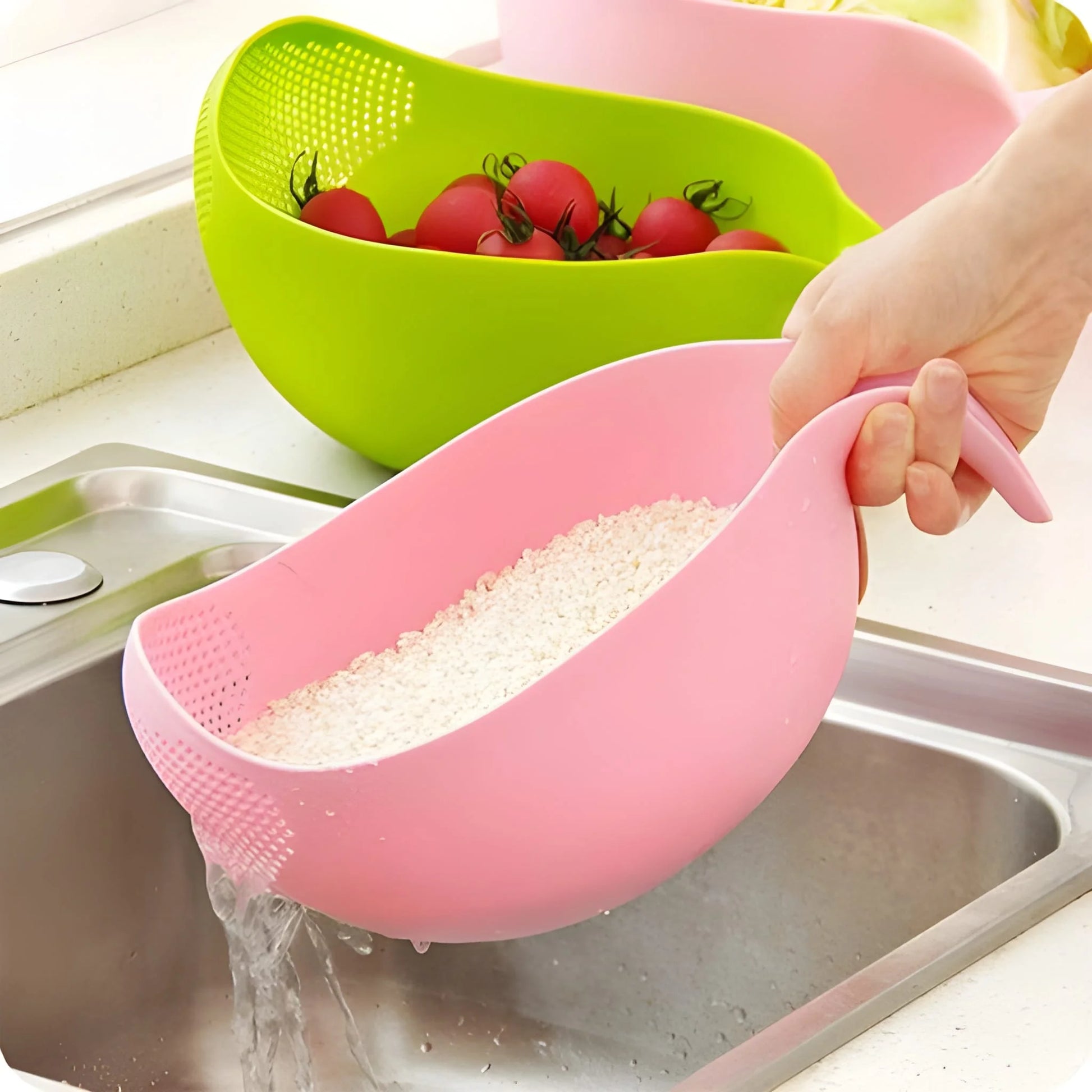 Best rice bowl thick drain basket - home & garden | 2025 | fast shipping