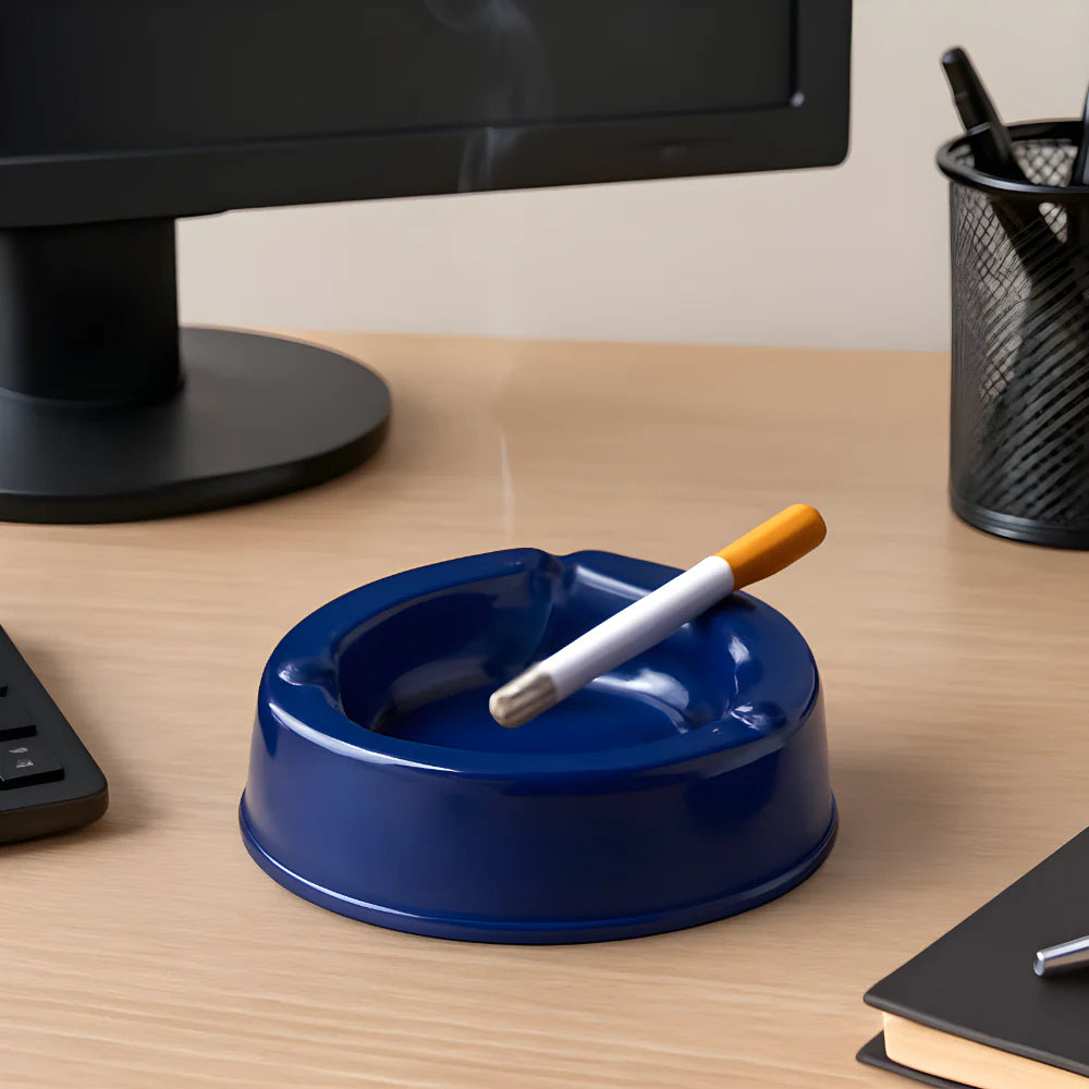 Dark Blue Ashtray - Home Improvement
