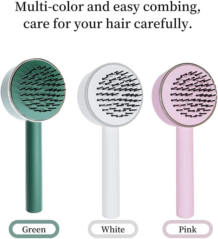 Air cushion hair brush