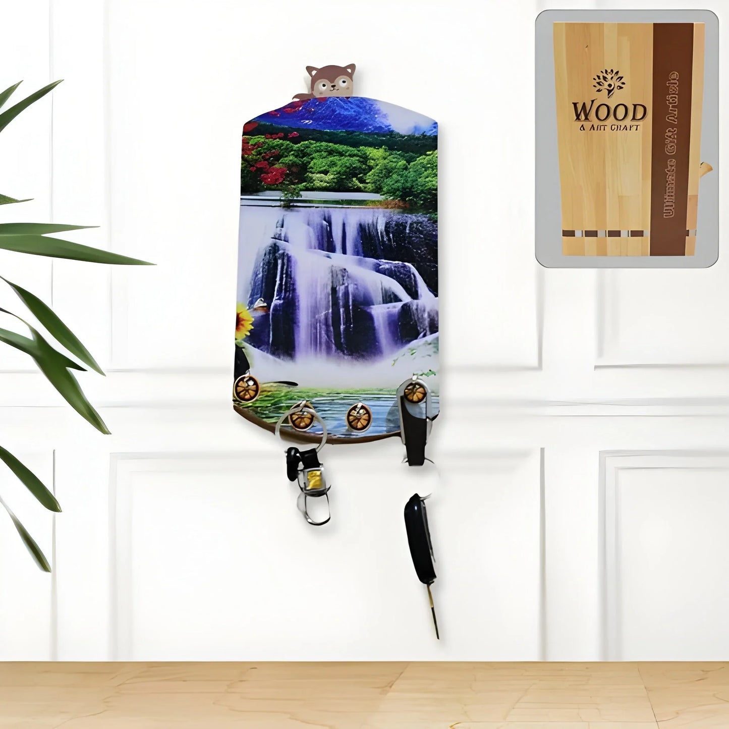 Best decorative wooden vertical scenery - home & garden | 2025 | fast shipping