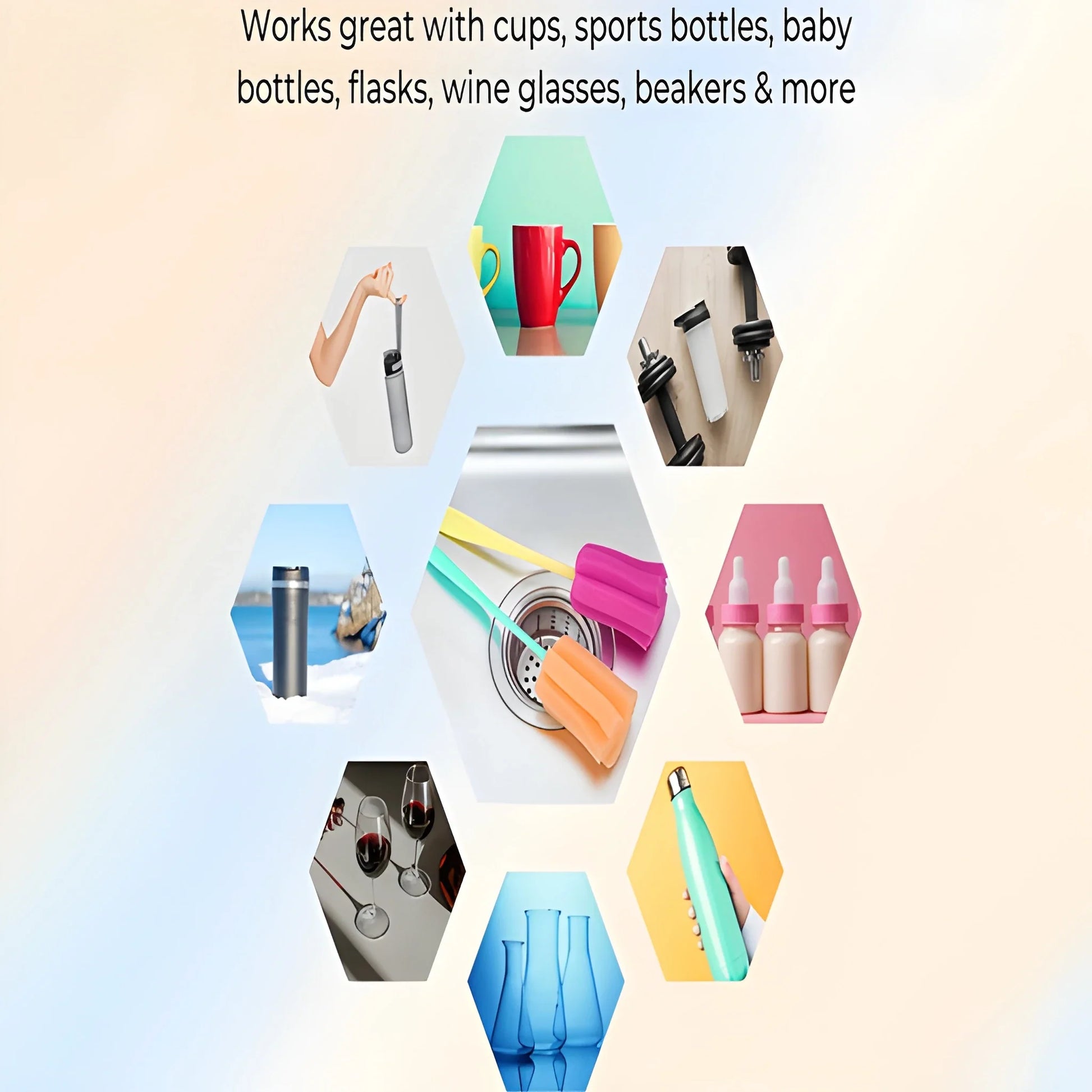 Deep Clean Bottle Brush - Industrial & Scientific