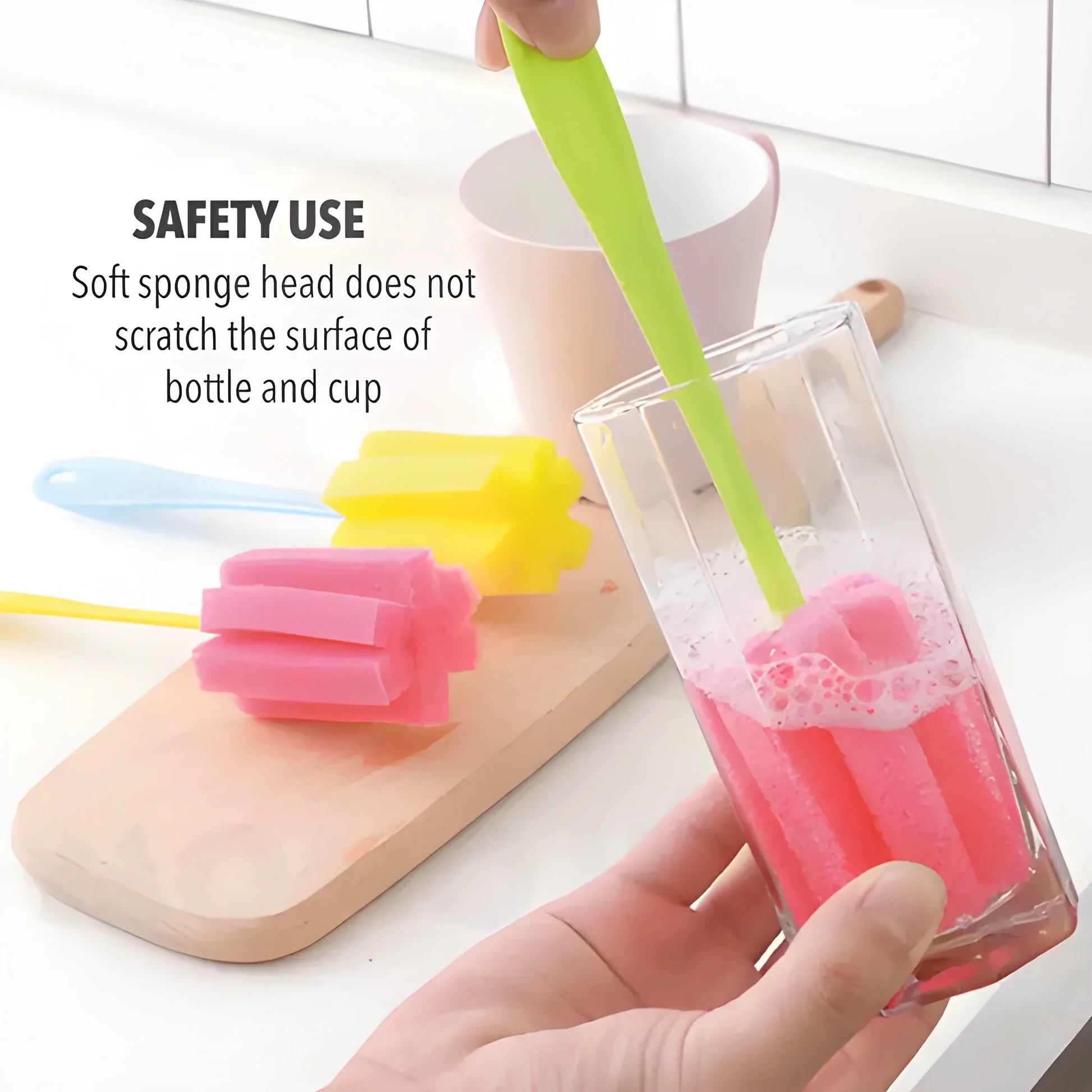 Deep Clean Bottle Brush - Industrial & Scientific