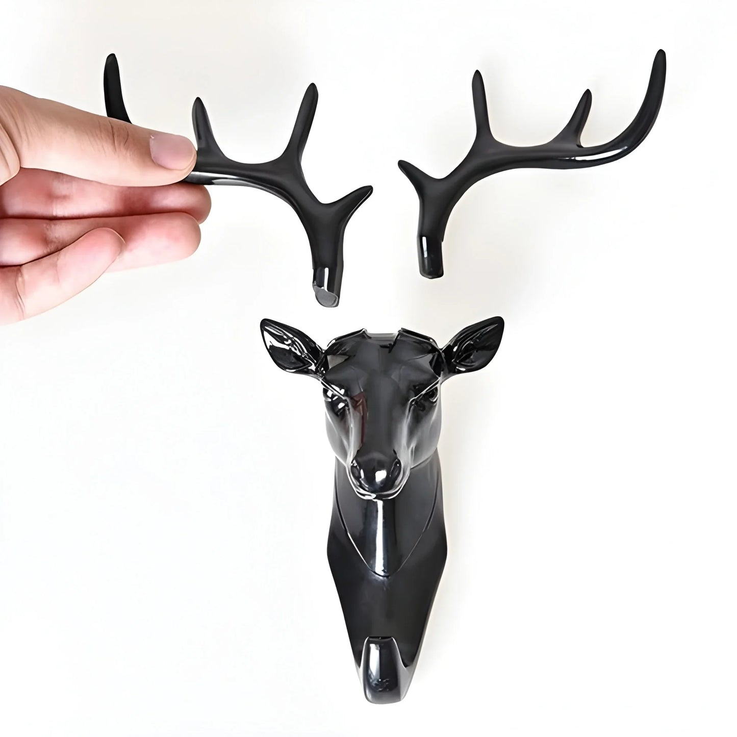 Best deer head self adhesive wall door hook hanger - home & garden | 2025 | fast shipping