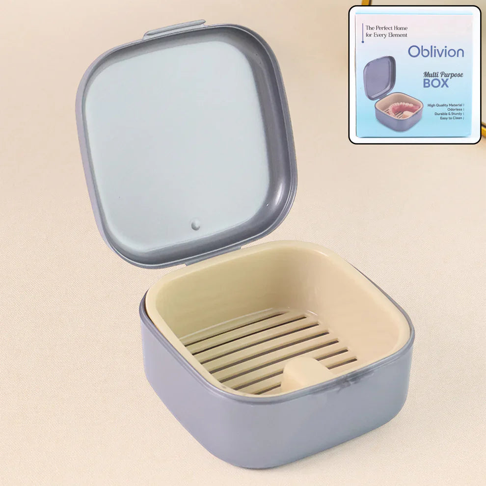 Best dental storage box – grey - denture cleaners | 2025 | fast shipping