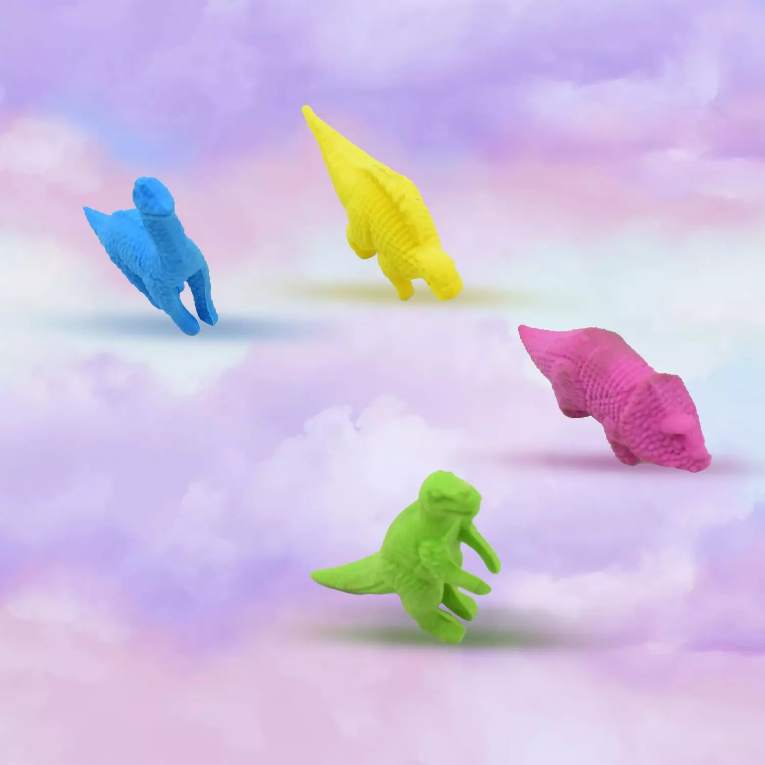 Dinosaur Puzzle Erasers - Office Products