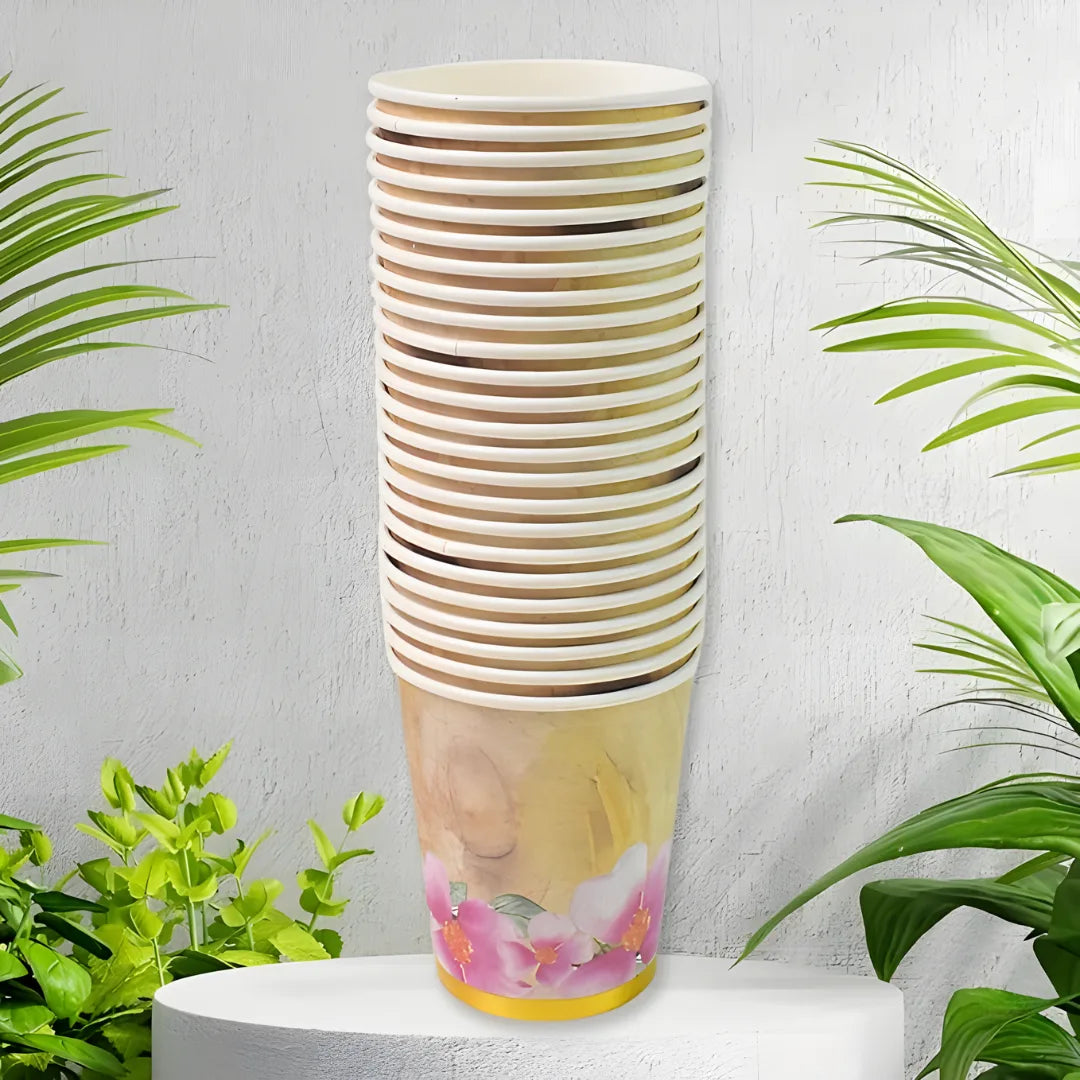 Disposable Paper Cups Tea Coffee - Home & Kitchen