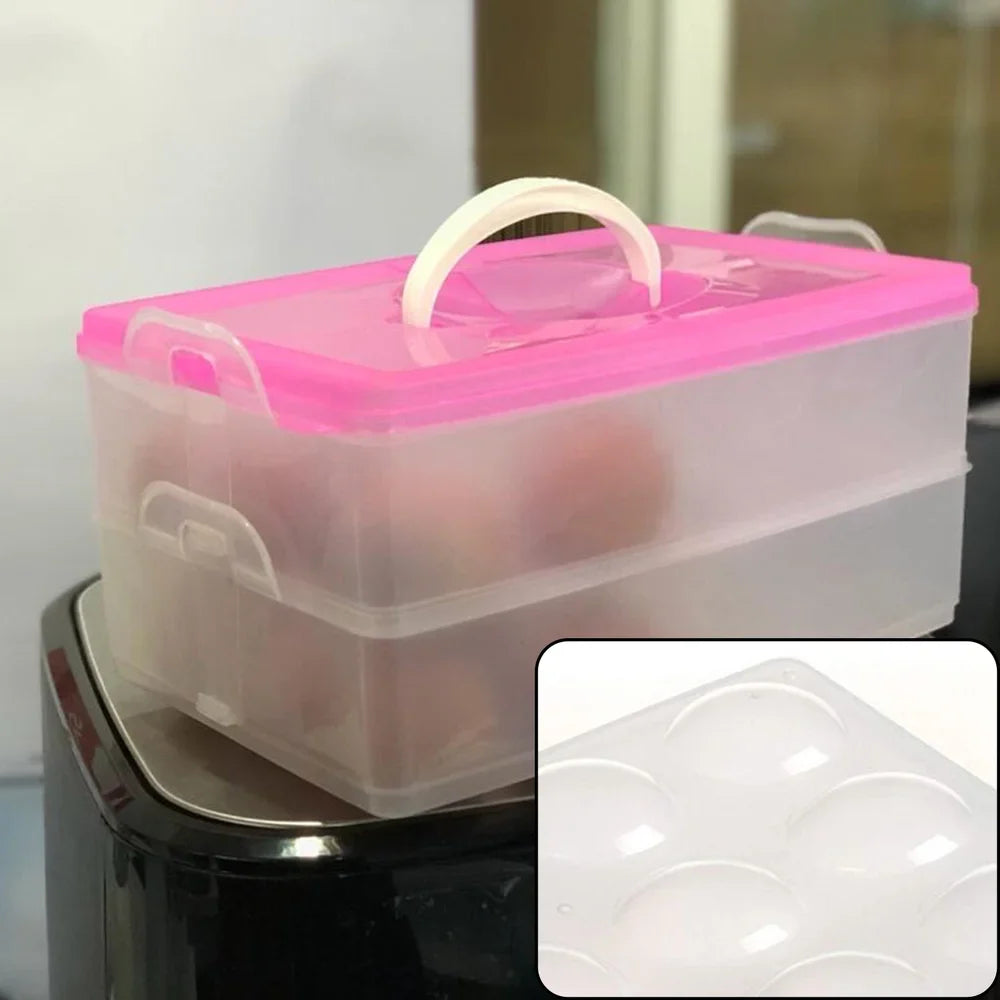 Best double layer egg box - food storage containers | 2025 | fast shipping