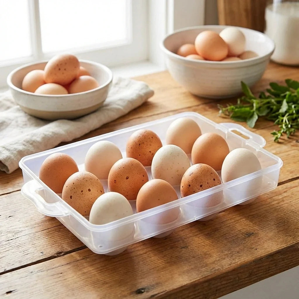 Best double layer egg box - food storage containers | 2026 | fast shipping