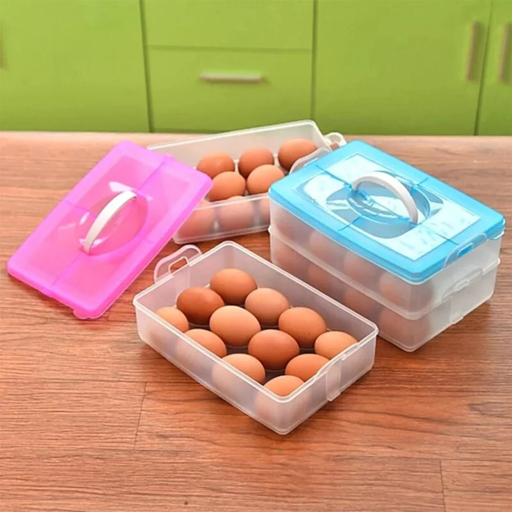 Best double layer egg box - food storage containers | 2025 | fast shipping