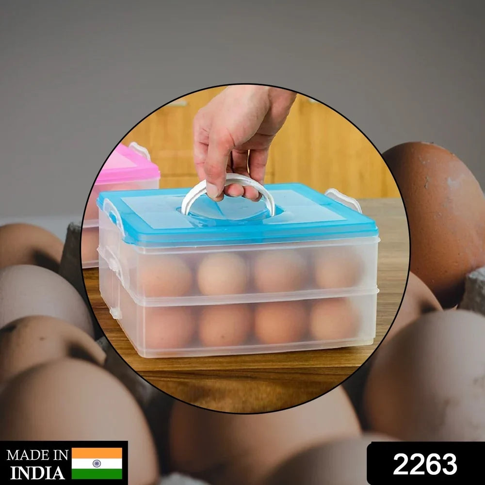 Best double layer egg box - food storage containers | 2025 | fast shipping