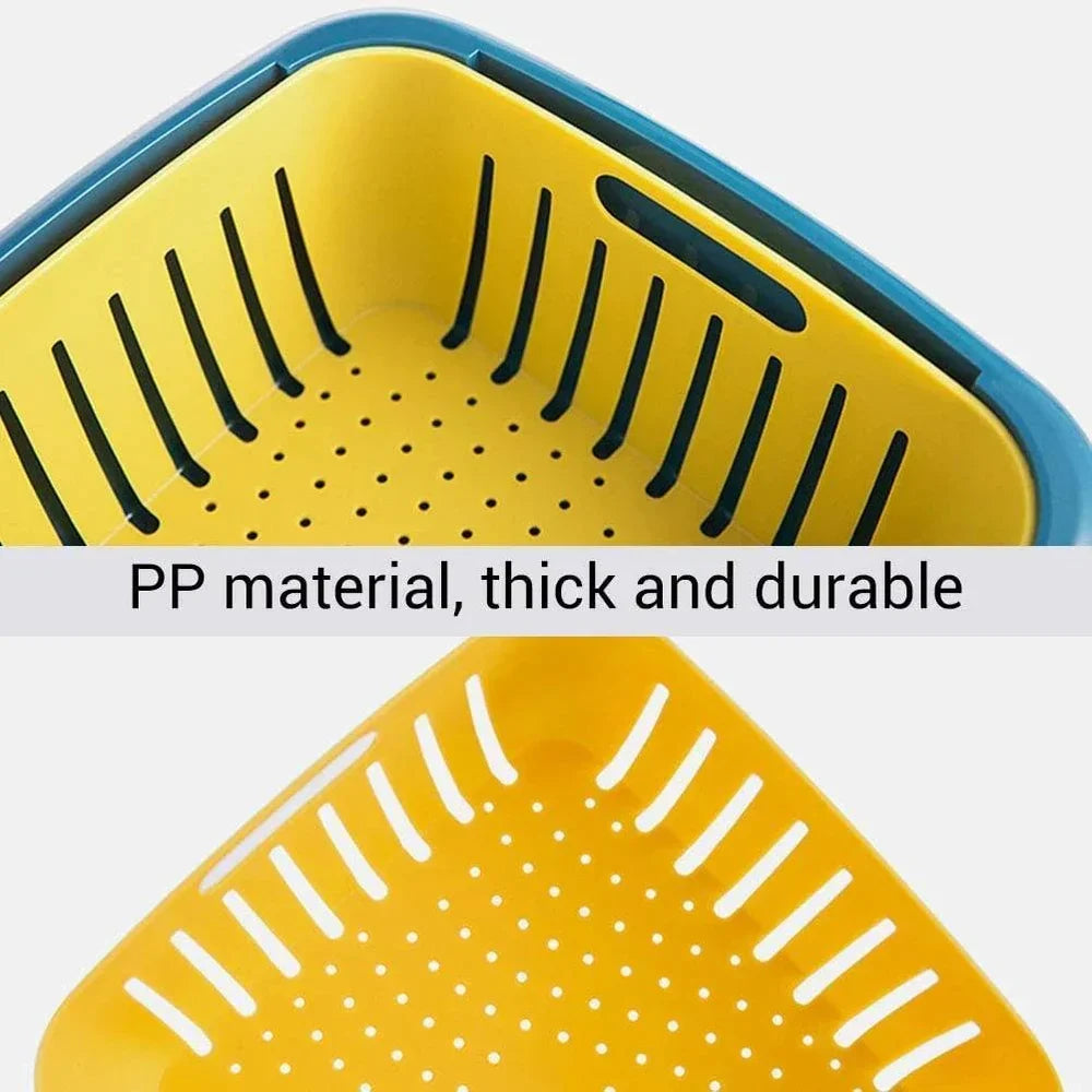 Best double layer food colander - colanders | 2025 | fast shipping