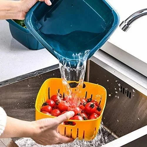 Best double layer food colander - colanders | 2025 | fast shipping