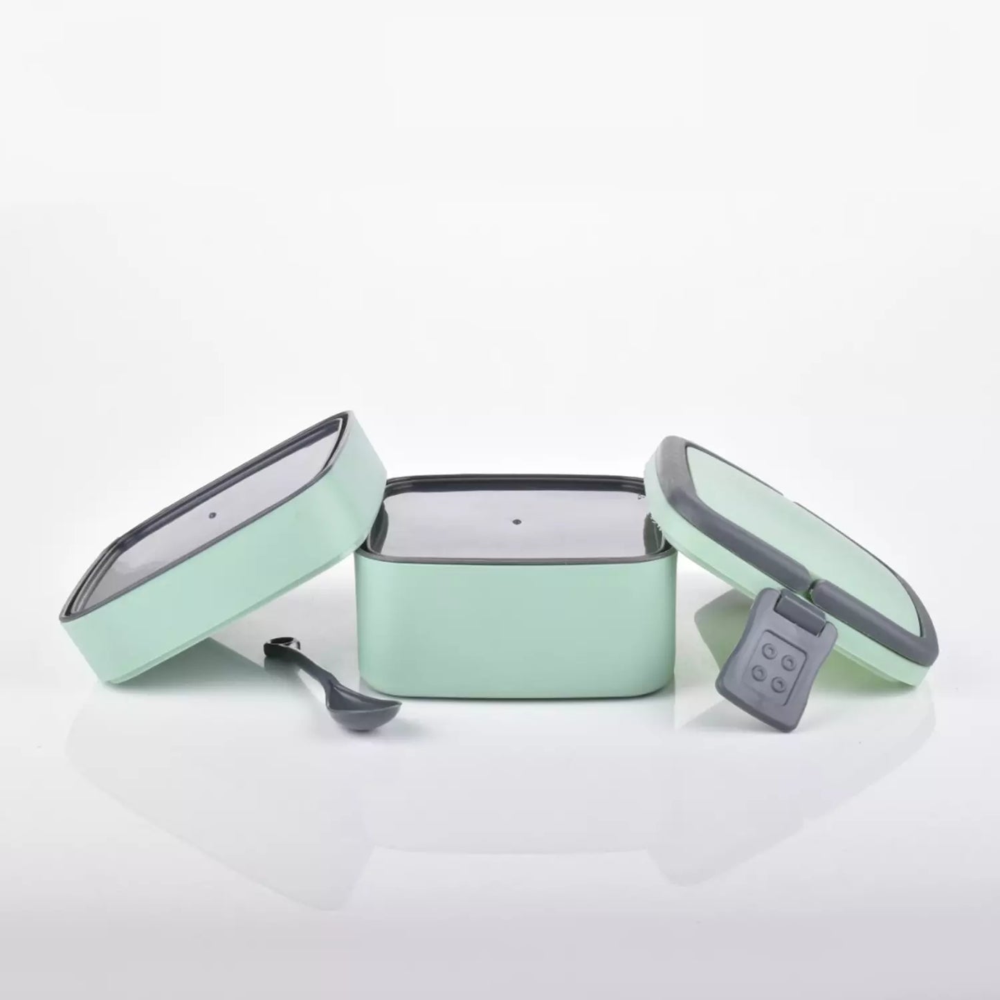 Best double-layer lunch box with spoon - containers | 2025 | fast shipping