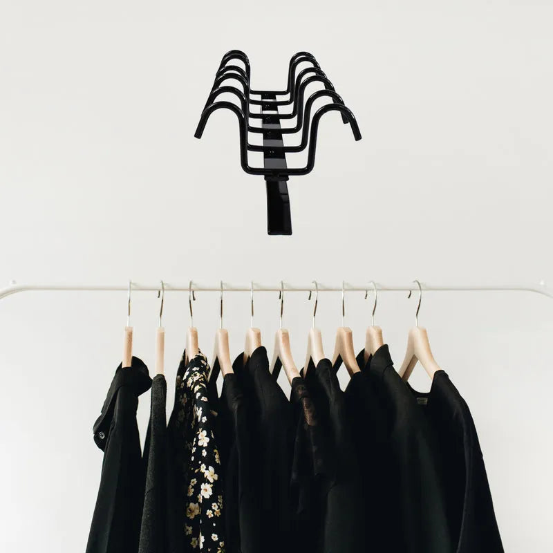 Best double-row iron hanger 6 hooks - kitchen cabinet organizers | 2025 | fast shipping