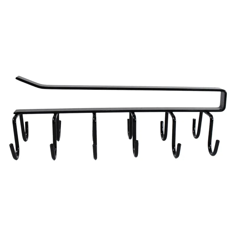 Best double-row iron hanger 6 hooks - kitchen cabinet organizers | 2025 | fast shipping